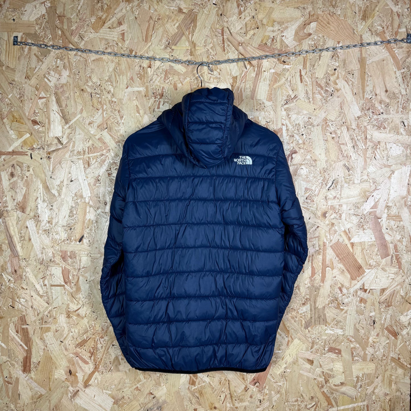 The north face hooded puffer jacket Blue Small