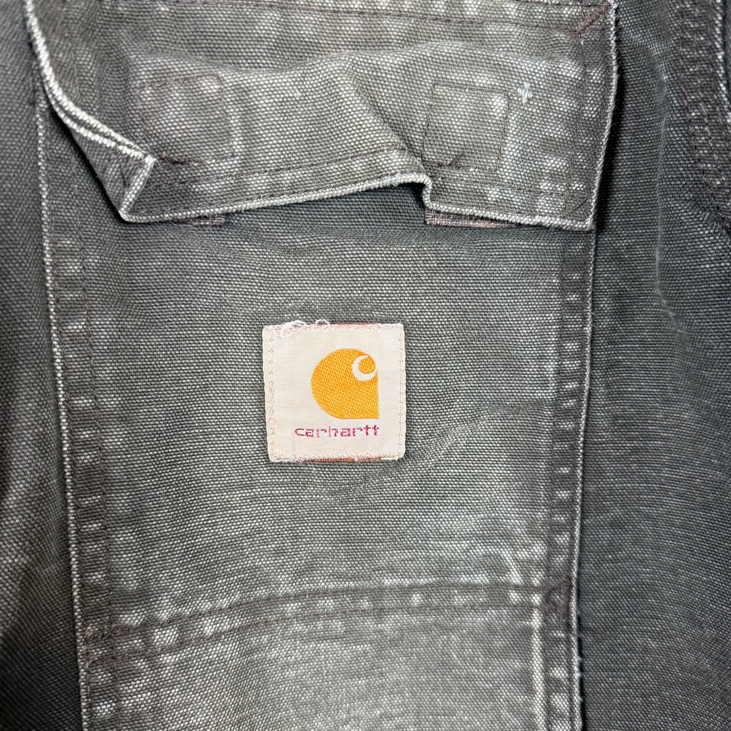 Carhartt Green Chore Collared Jacket Size XL