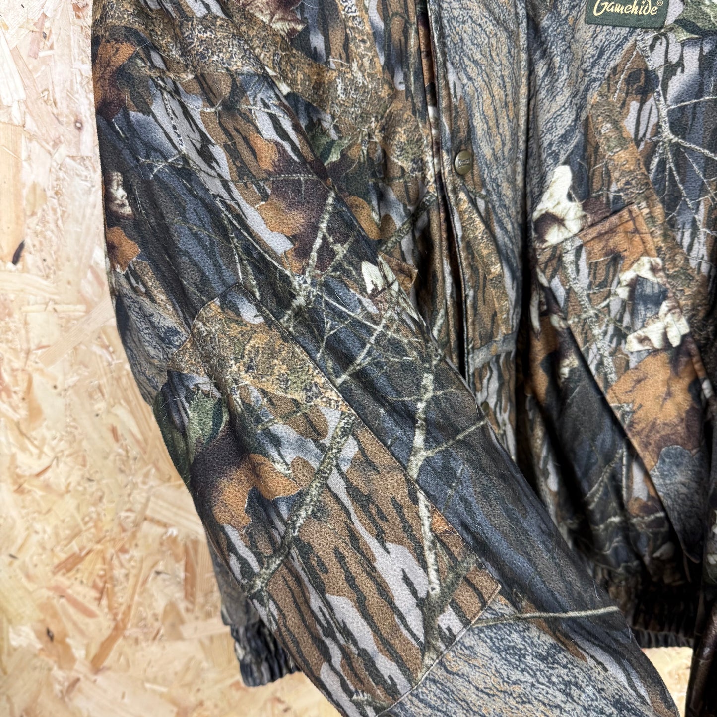 Gamehide Camo Quilted Jacket Size M