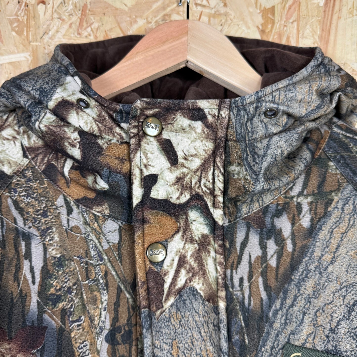Gamehide Camo Quilted Jacket Size M