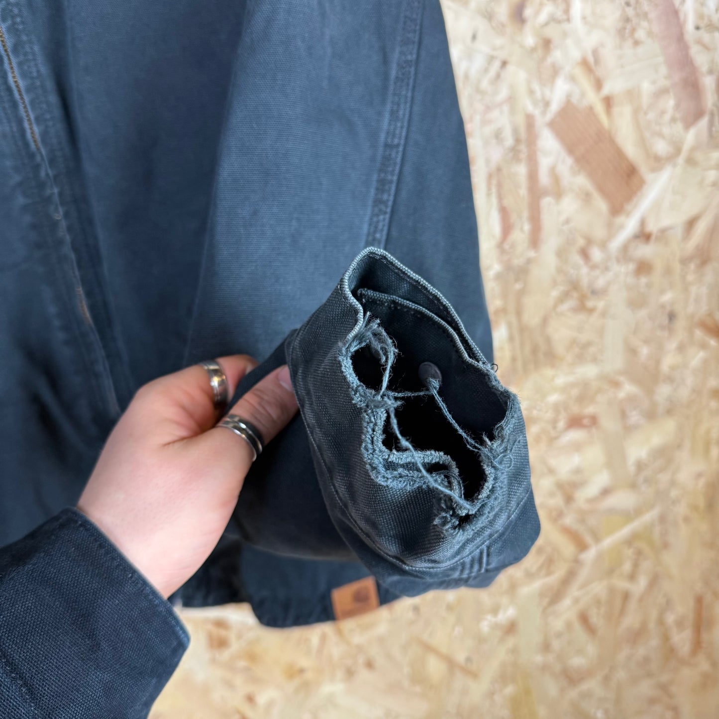 Carhartt Black Active Jacket Size L