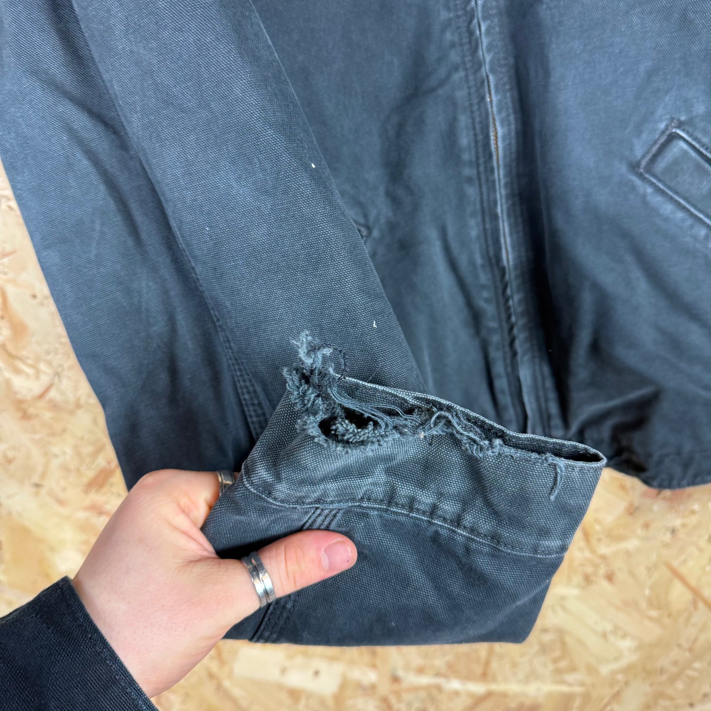 Carhartt Black Active Jacket Size L
