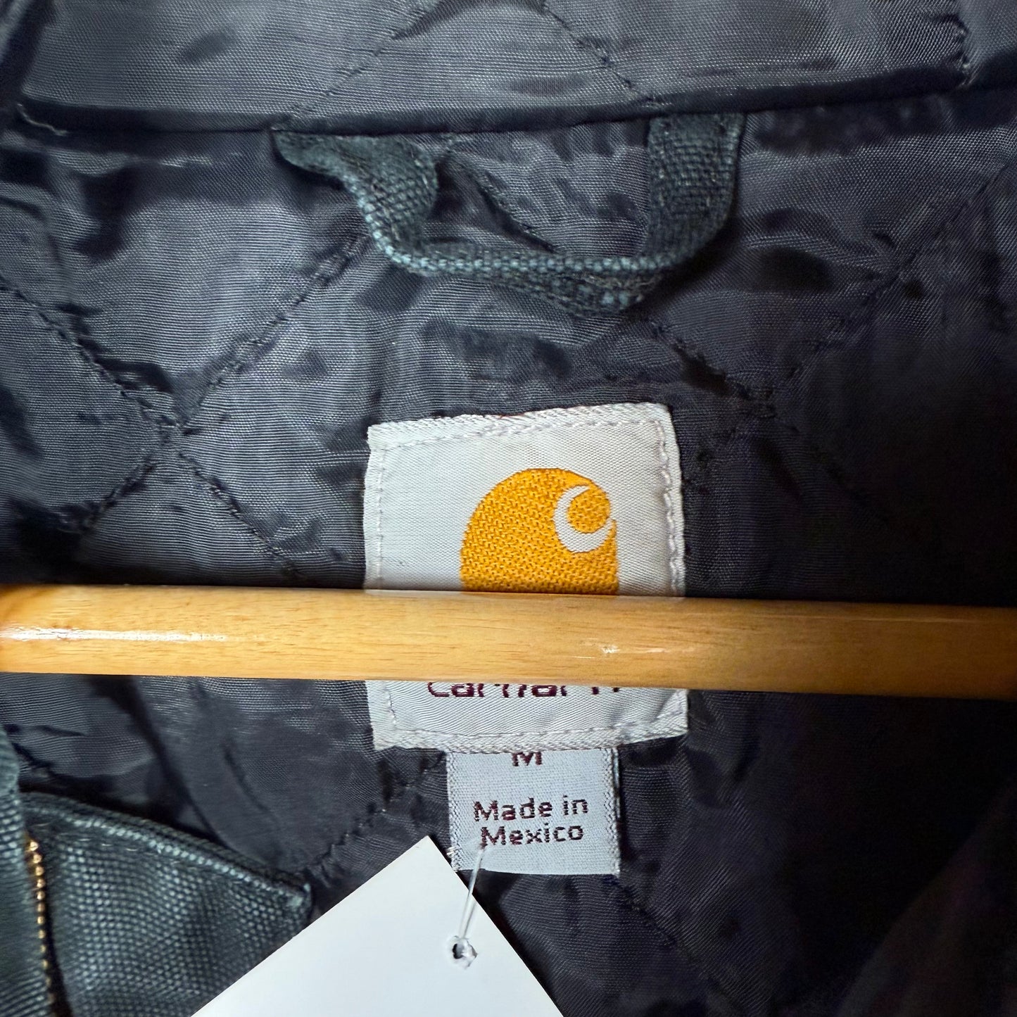 Carhartt Black Active Jacket Size L