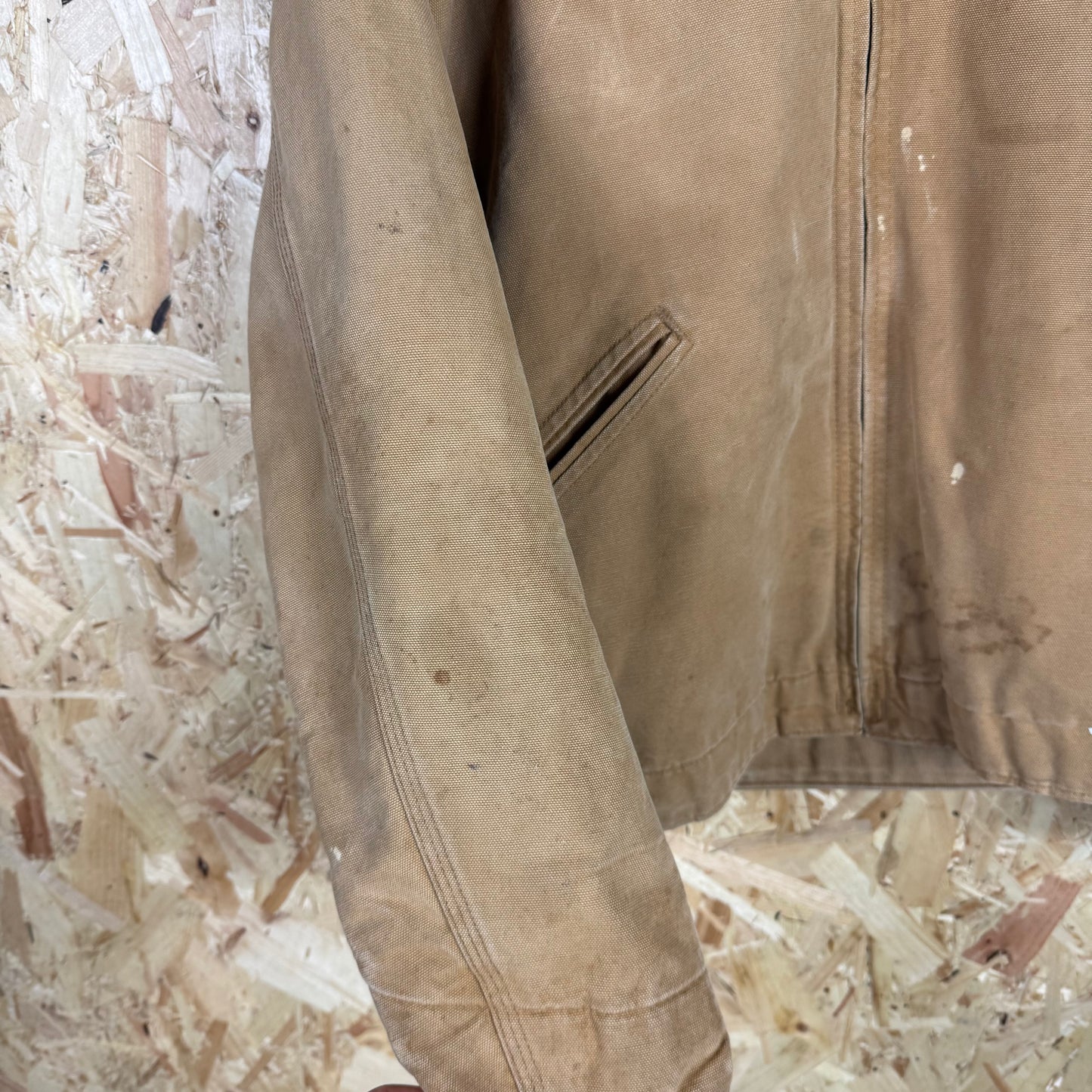 Carhartt Beige Collared Detroit XS/S