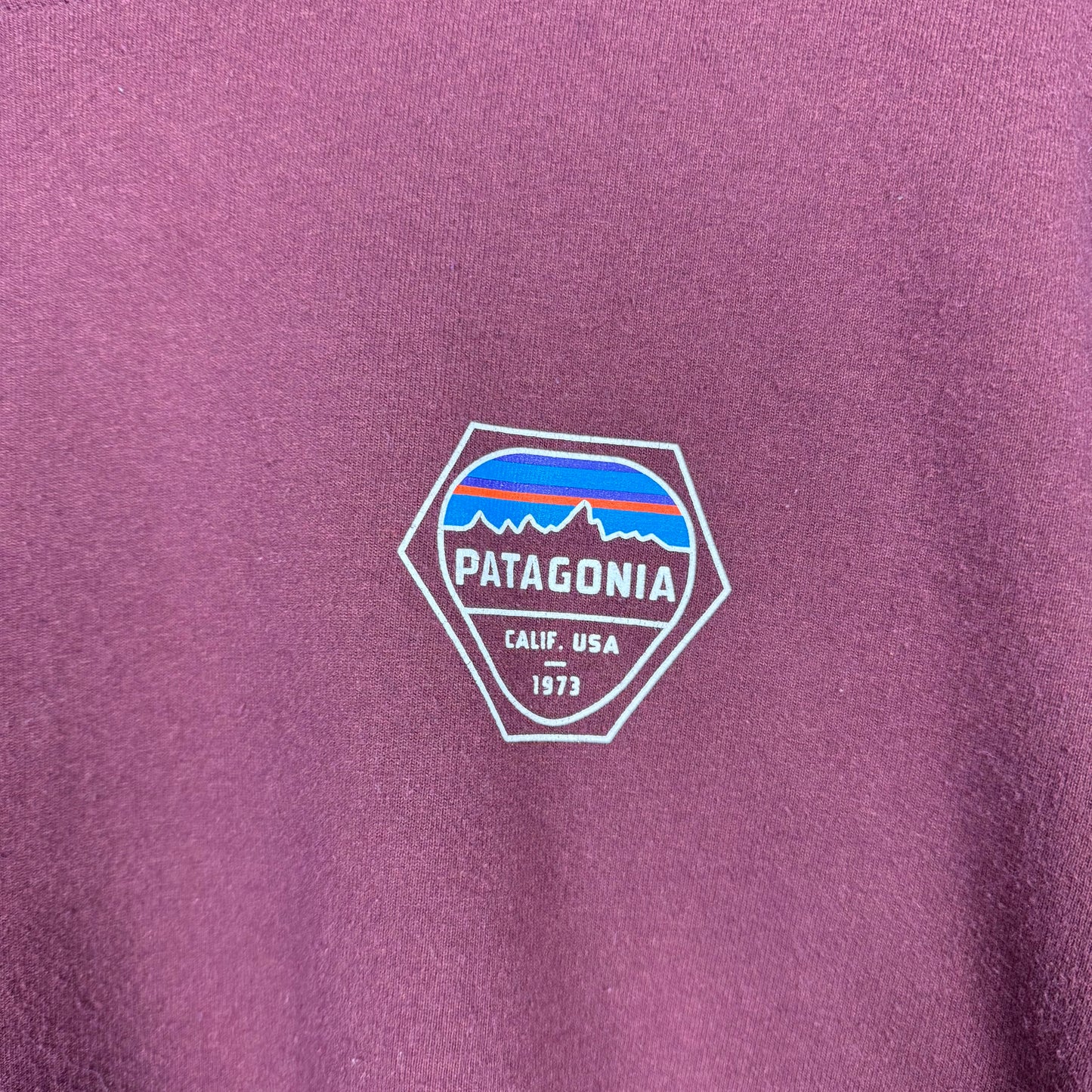 Burgundy Patagonia Long Sleeve Size XL
