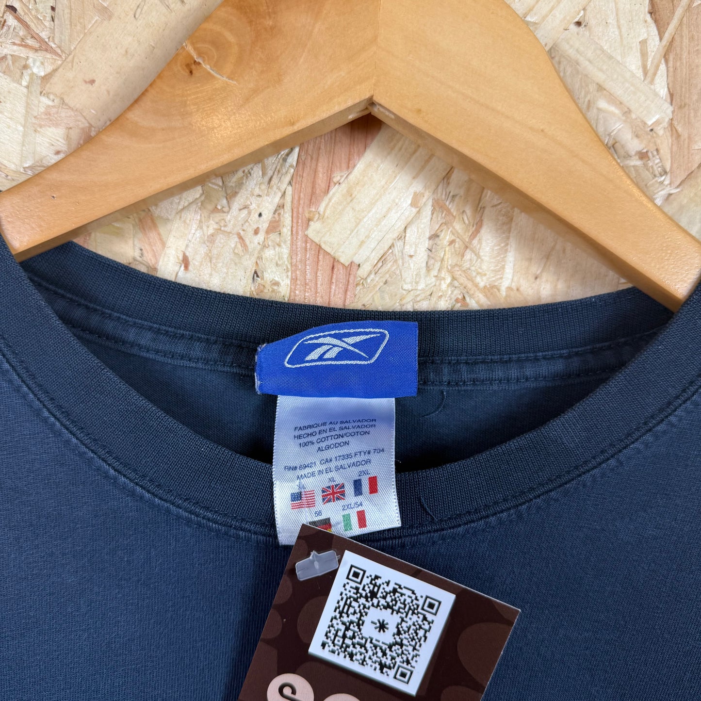 Rebook Navy Long Sleeve Size XL