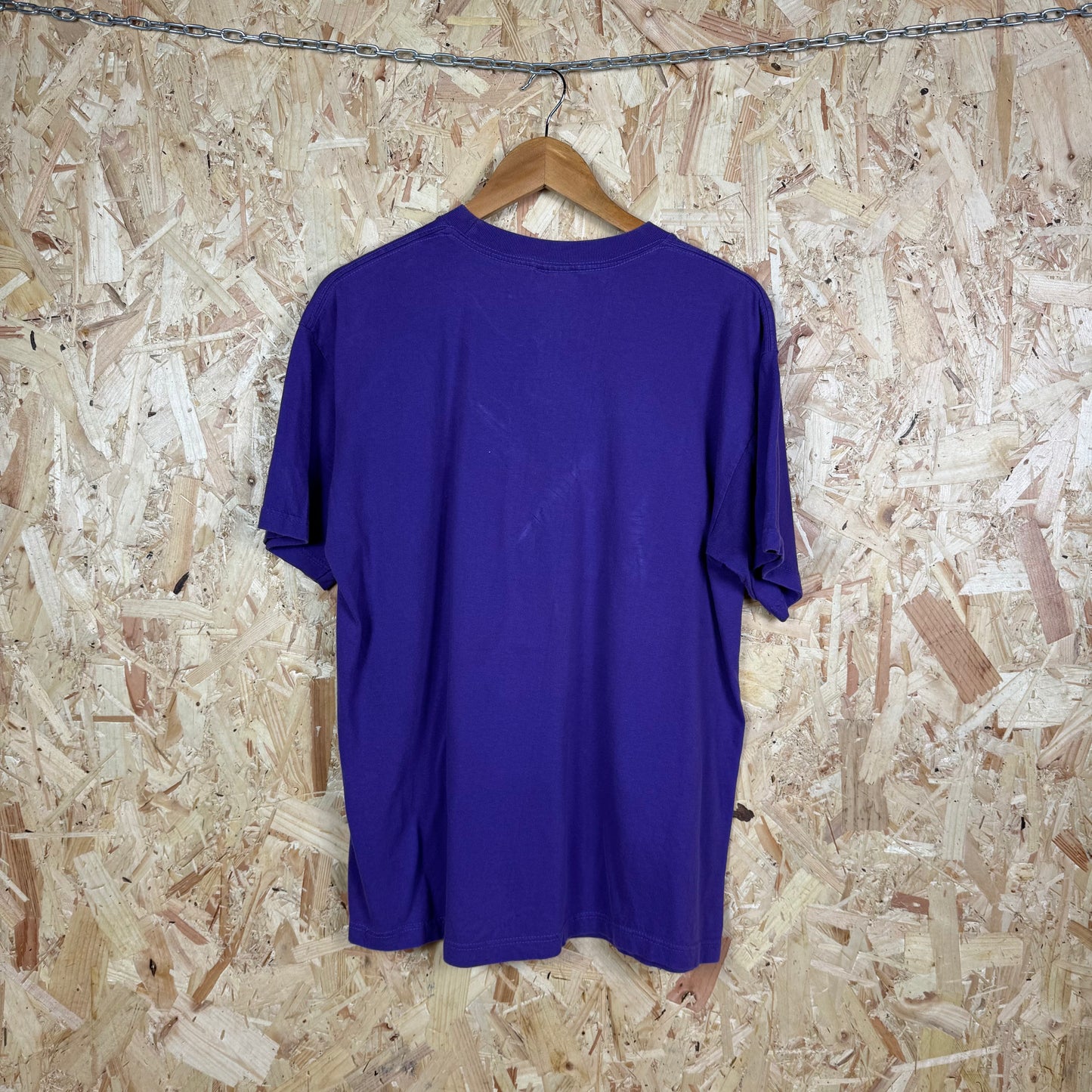 Minnesota Vikings Super Bowl Purple T-Shirt Size L