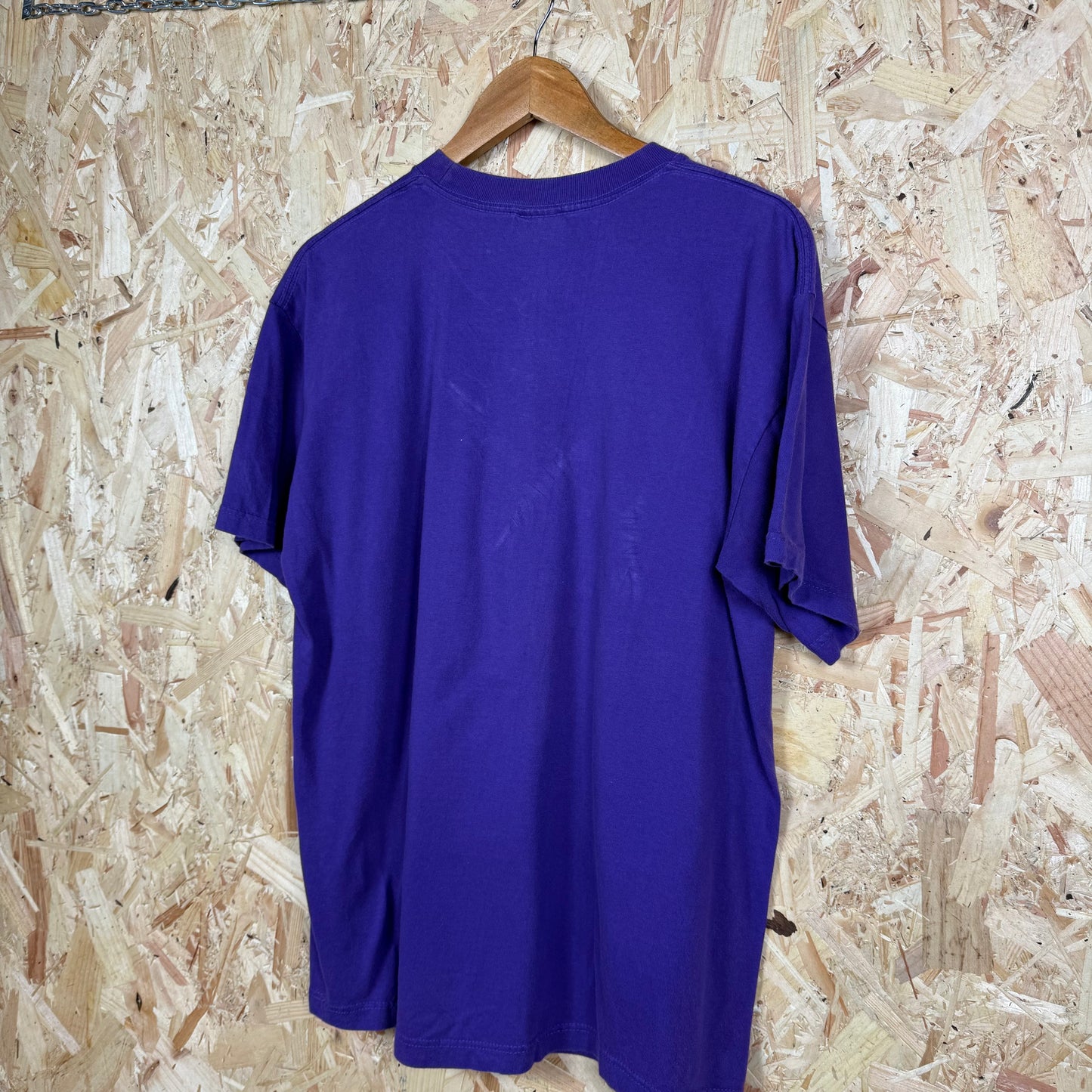 Minnesota Vikings Super Bowl Purple T-Shirt Size L