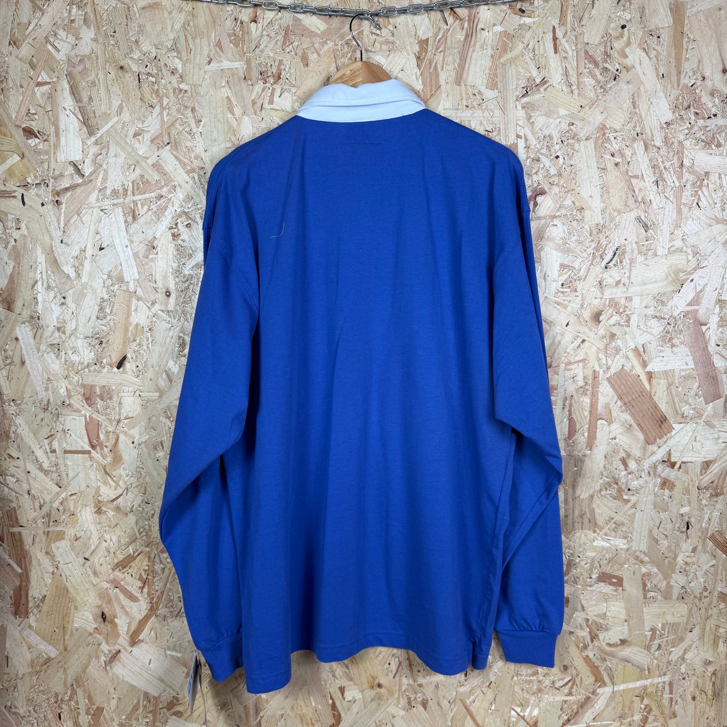 Russell Athletic Blue Rugby Shirt Size L New With Tags