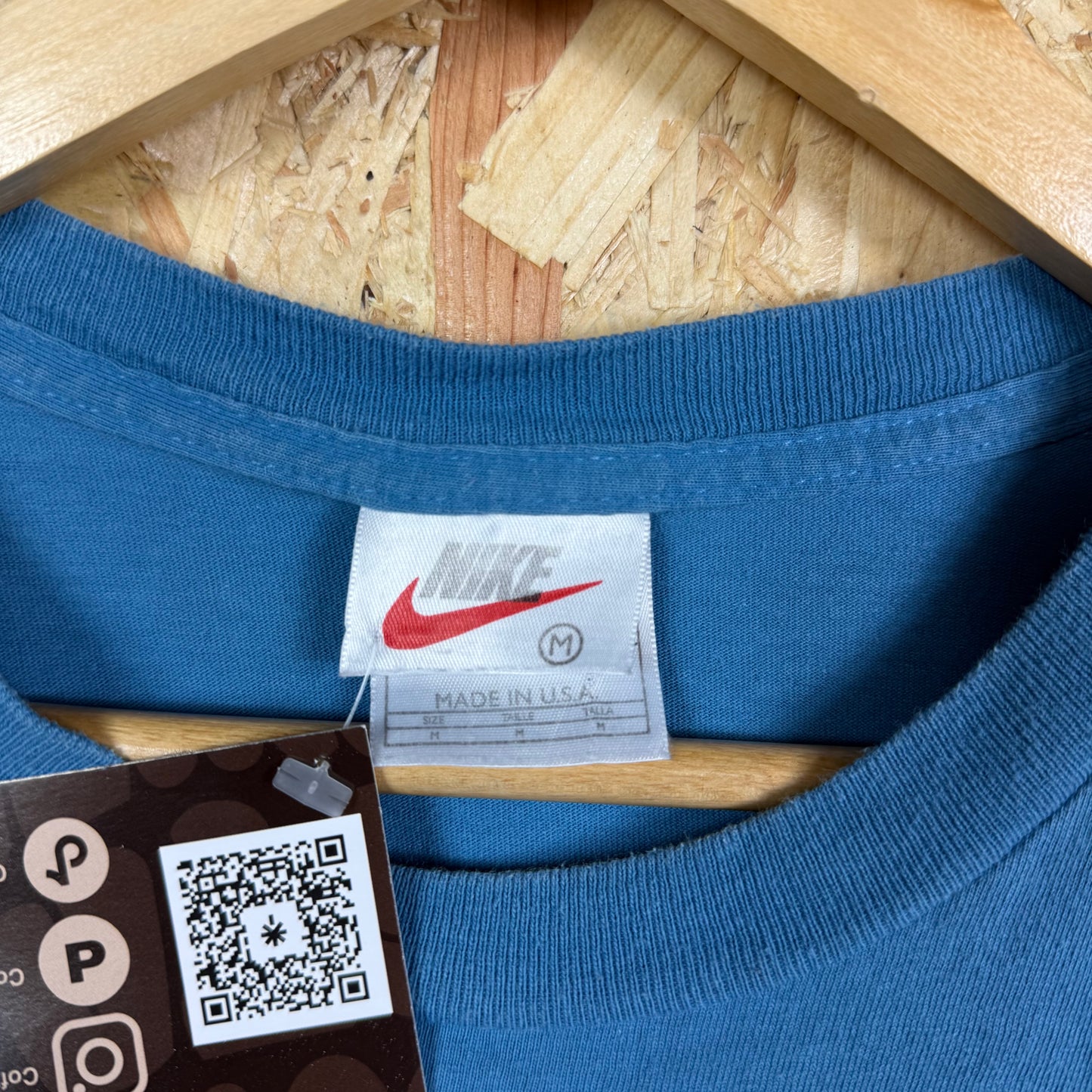 Nike Womens Blue T-Shirt Size M