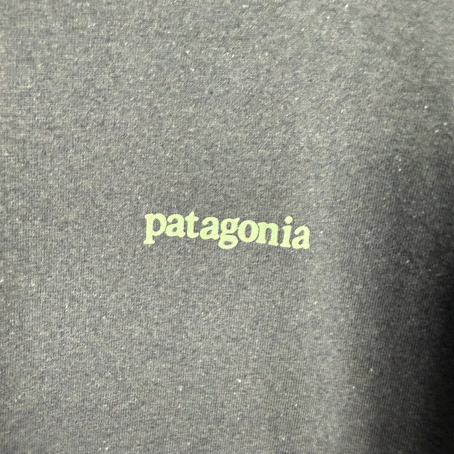 Patagonia Grey Green Long Sleeve Size S