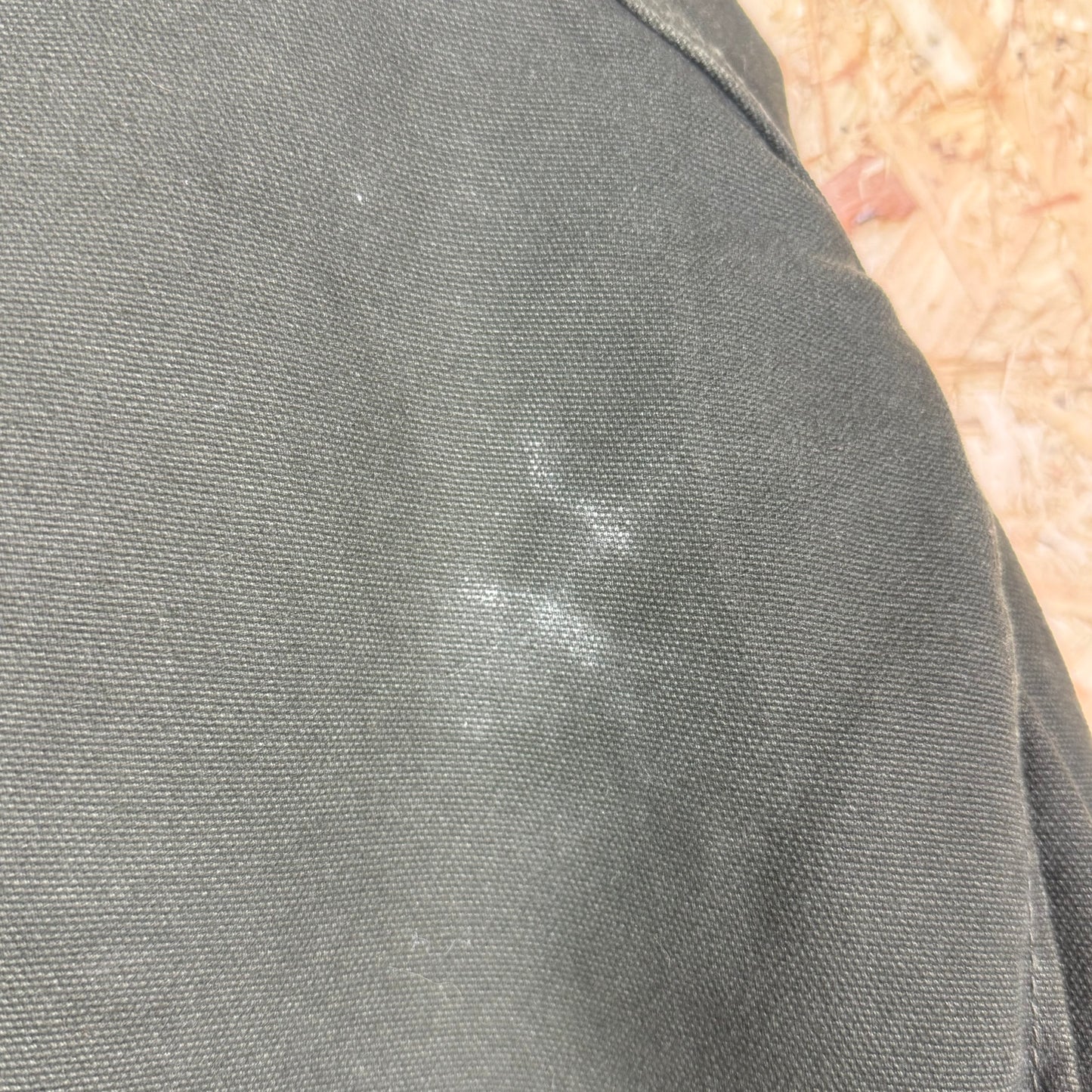 Carhartt Coverall Jacket Green With Front Sponsor Size 2XL