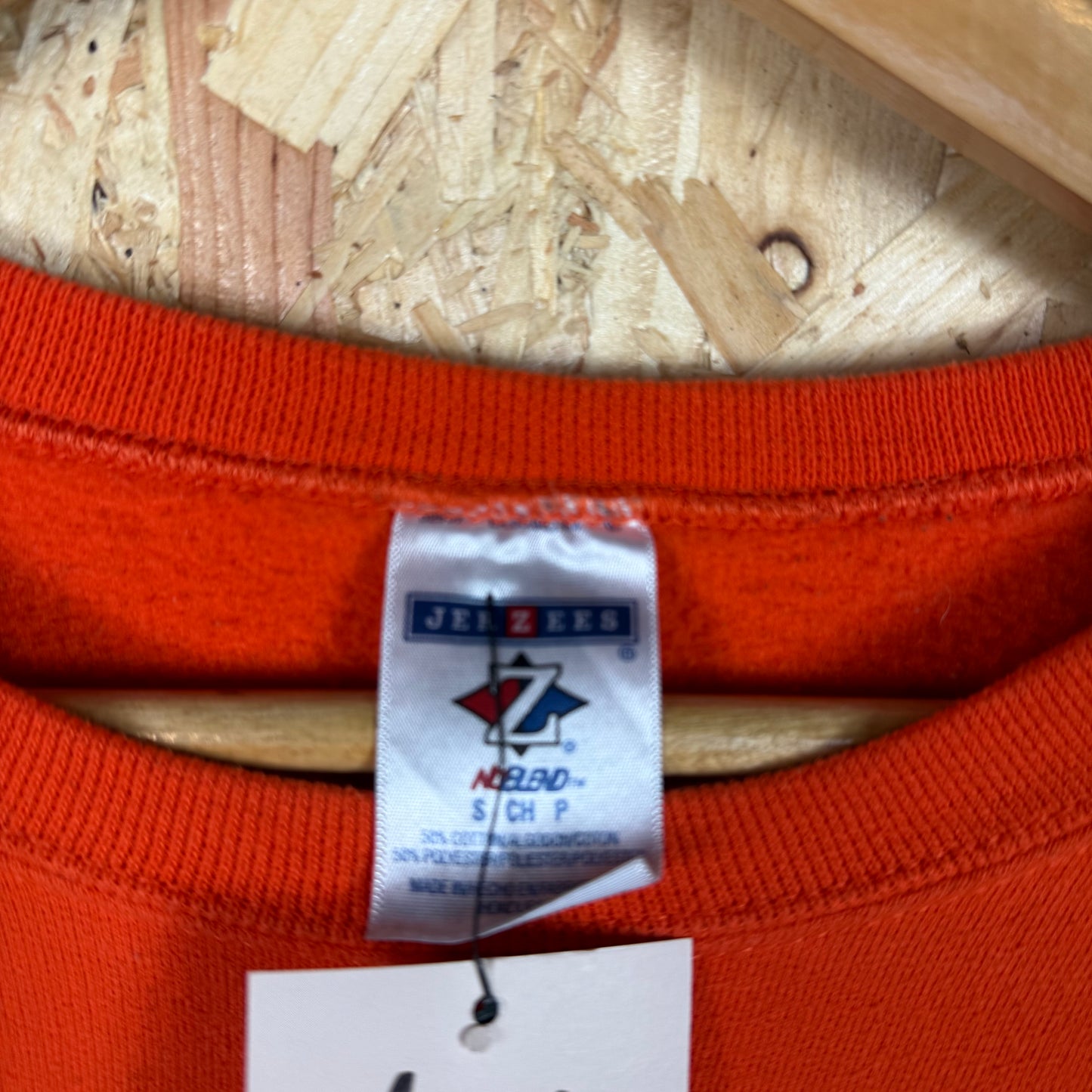 University Of Findlay Orange Sweatshirt Size S