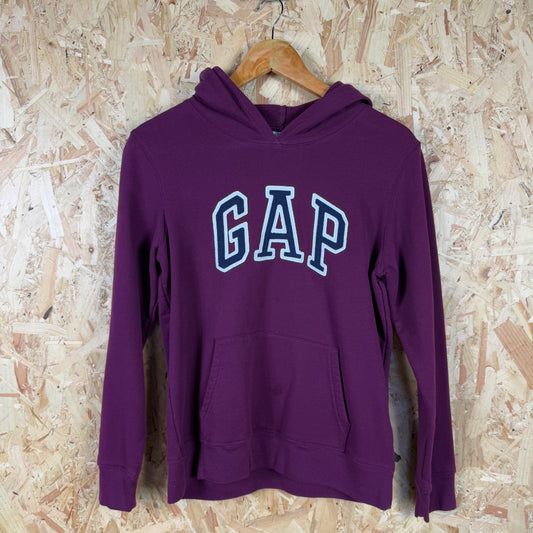 Gap Burgundy Spell Out Hoodie Size S