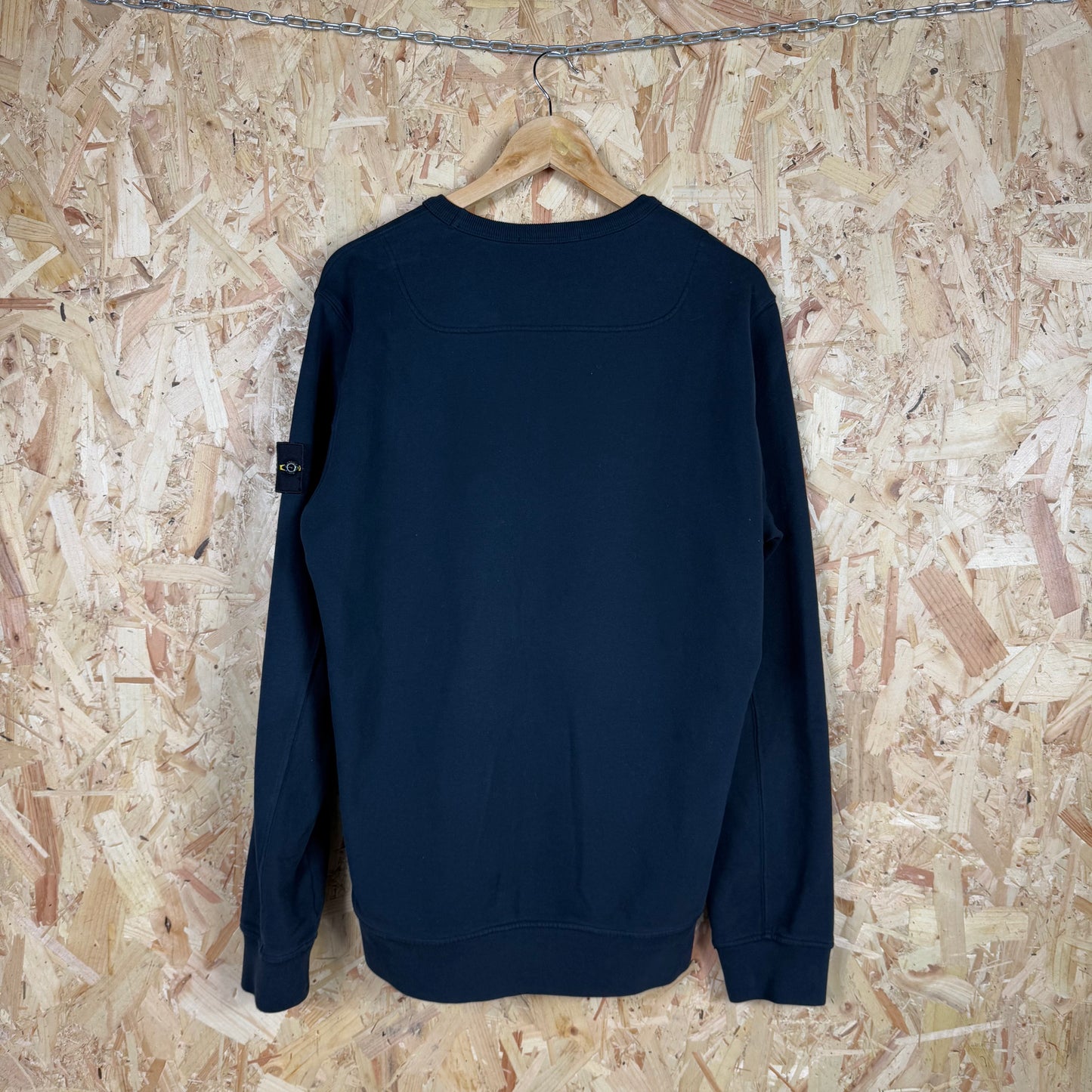 Stone Island Navy Sweatshirt Size L