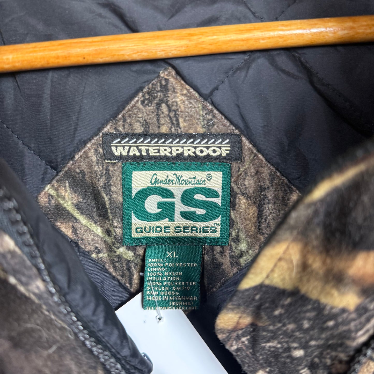 Gender Mountain Camouflage Waterproof Jacket Detachable Hood Size XL