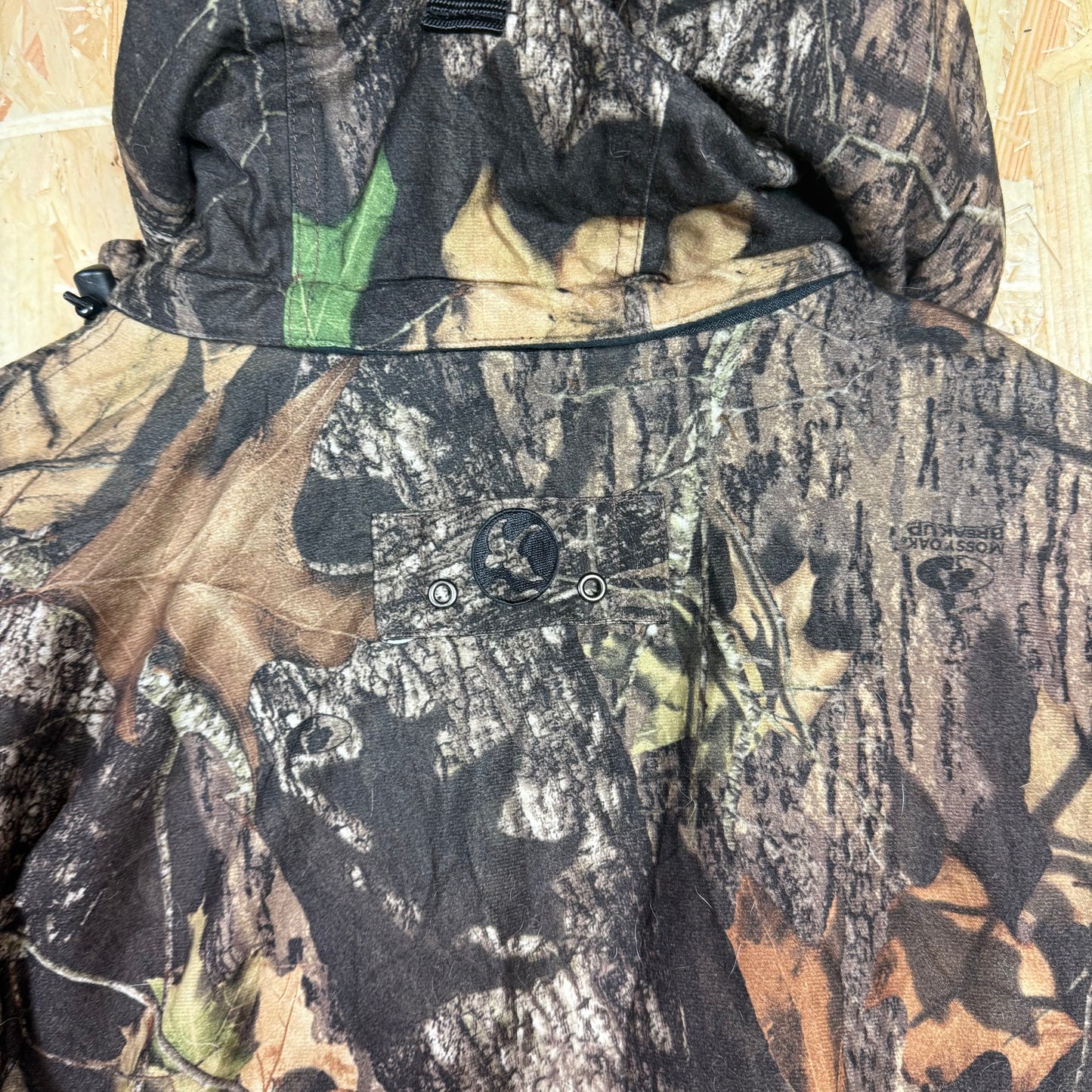 Gender Mountain Camouflage Waterproof Jacket Detachable Hood Size XL