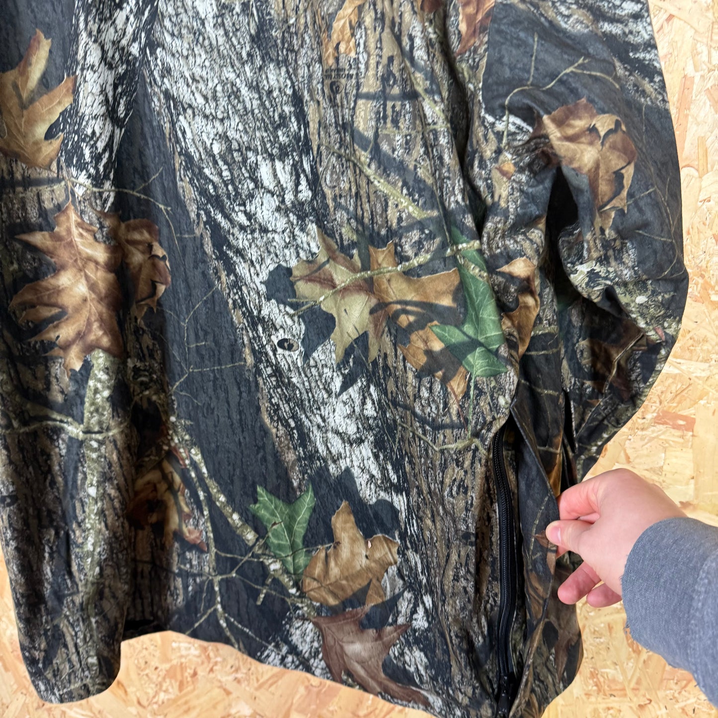 Camouflage Rocky Jacket With Detachable Hood Size 2XL