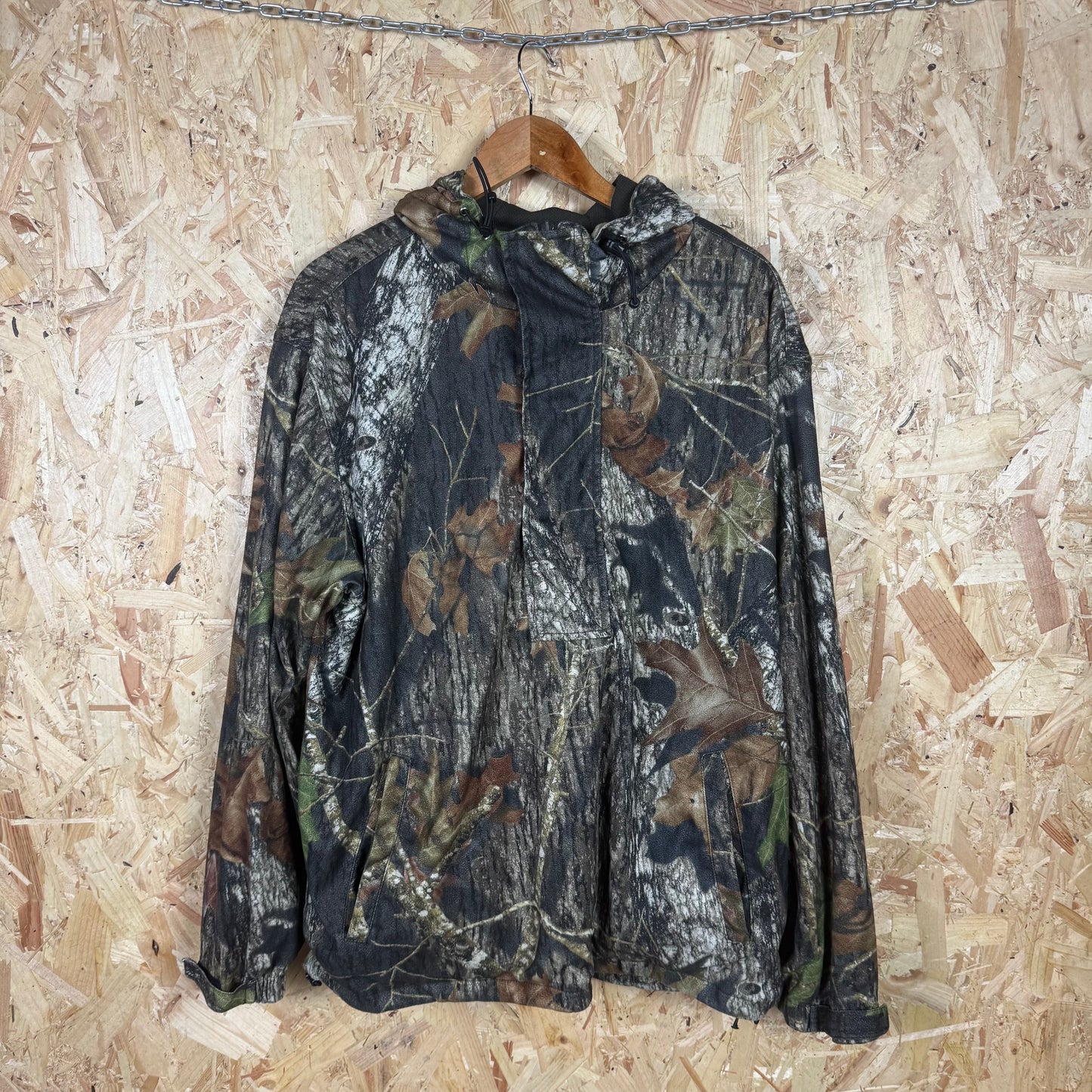 Port Authority Camouflage  Quarter Zip Jacket Size L
