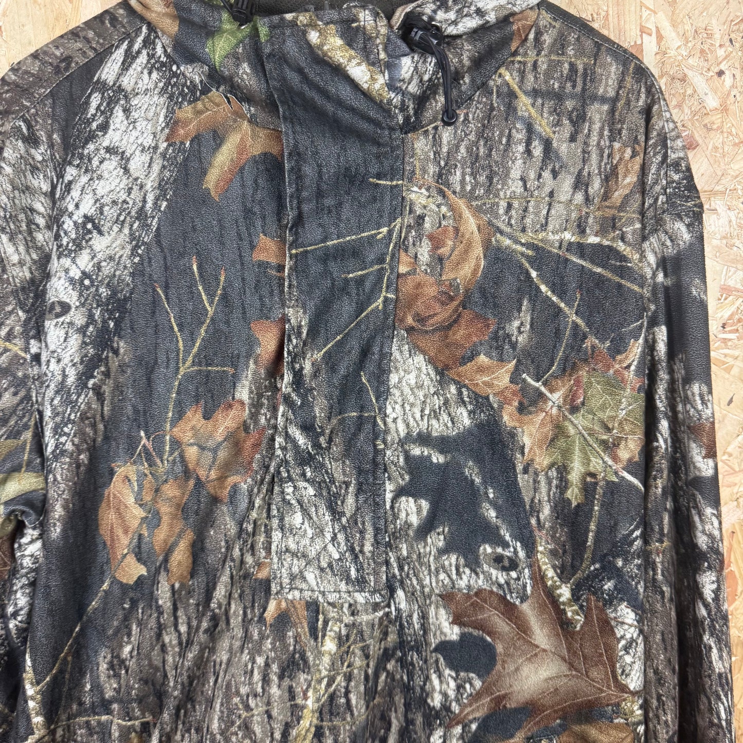 Port Authority Camouflage  Quarter Zip Jacket Size L