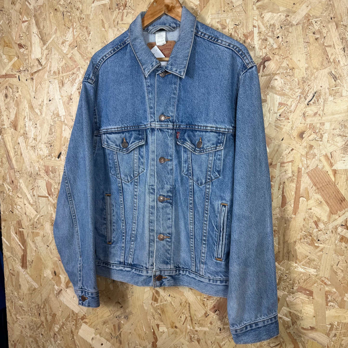 Levi's Light Wash Denim Jacket Size M