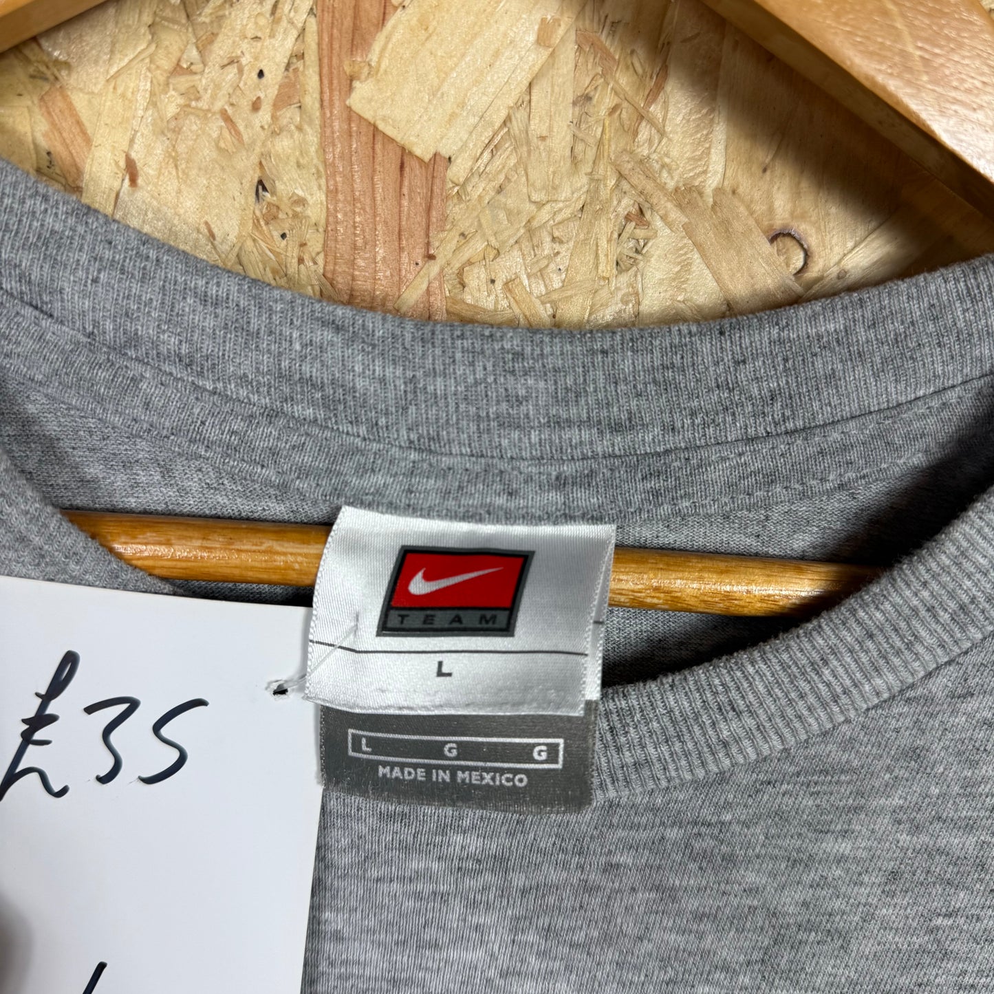 Nike Stanford Basketball Grey T-Shirt Size L