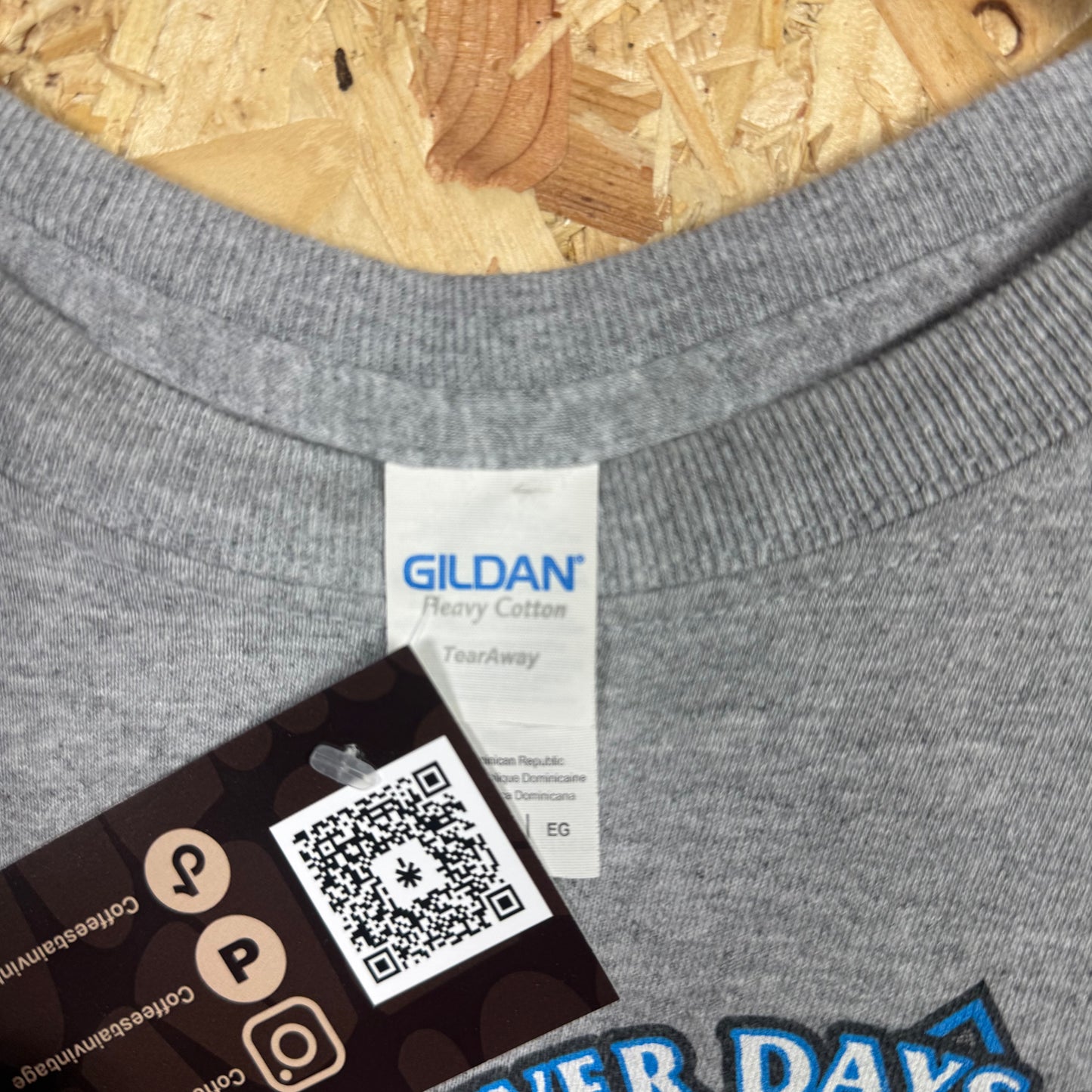 Motorsport  Bob Miller River Days Rumble Back Print Grey T-Shirt Size XL