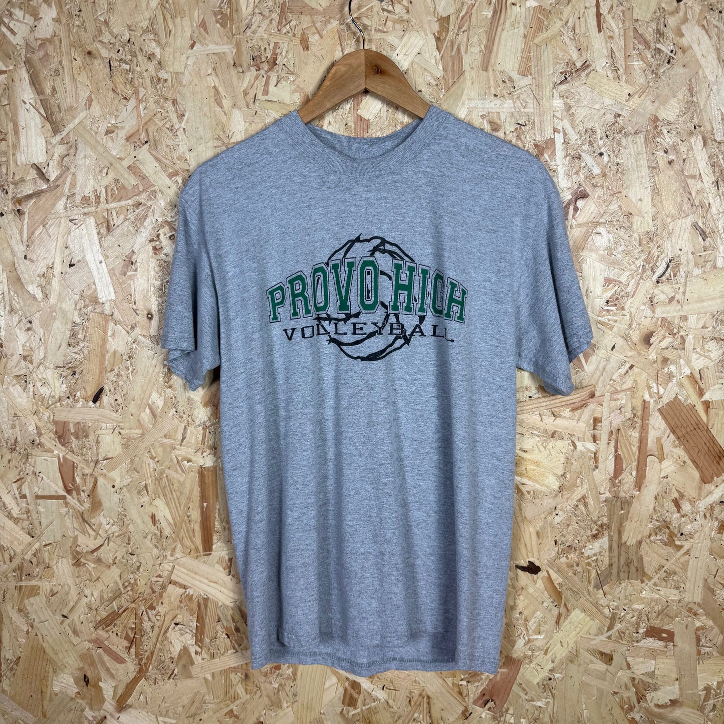 Provo High Volleyball Grey T-Shirt Size S