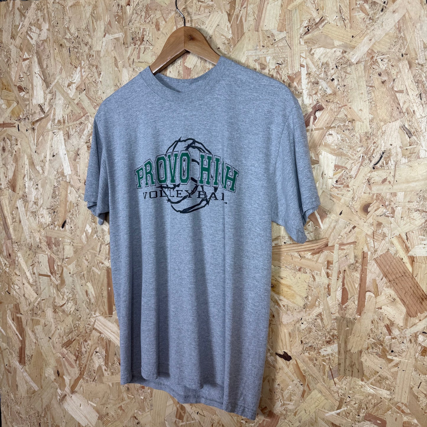 Provo High Volleyball Grey T-Shirt Size S