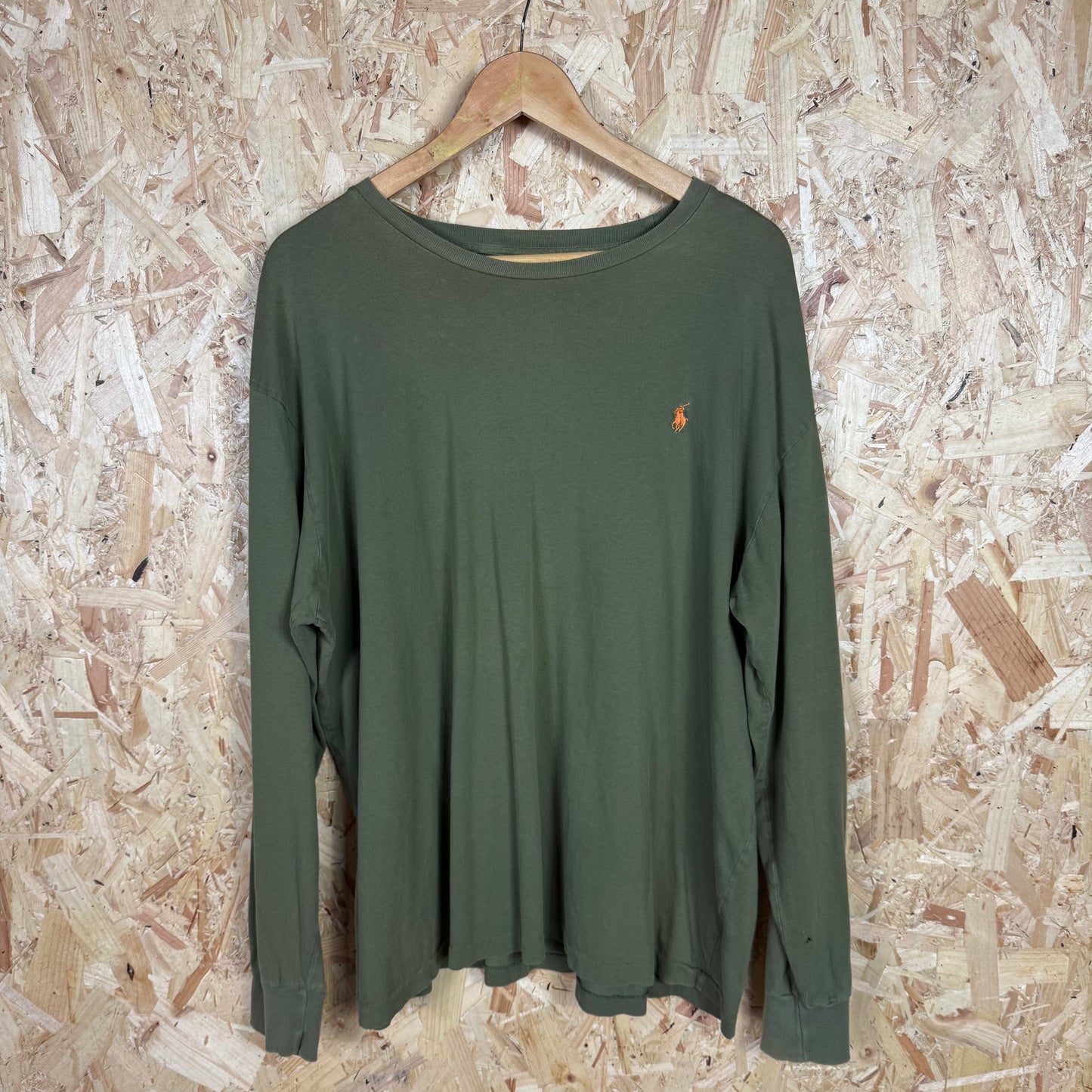 Polo Ralph Lauren Green Long Sleeve T-Shirt Size XL
