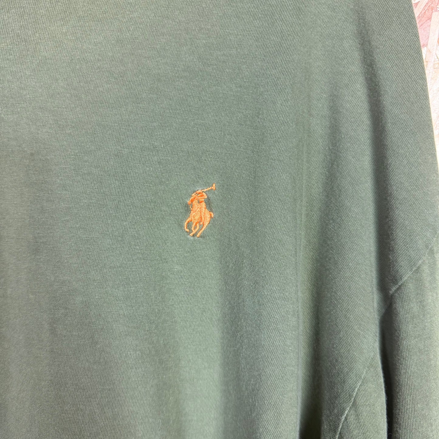 Polo Ralph Lauren Green Long Sleeve T-Shirt Size XL