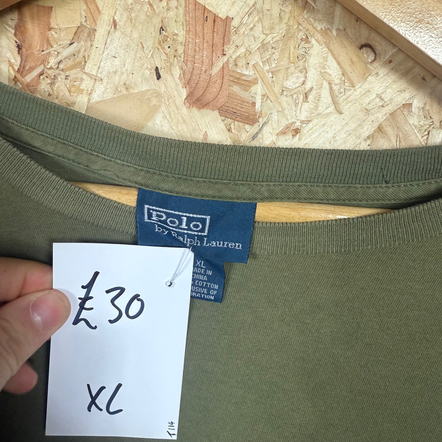 Polo Ralph Lauren Green Long Sleeve T-Shirt Size XL