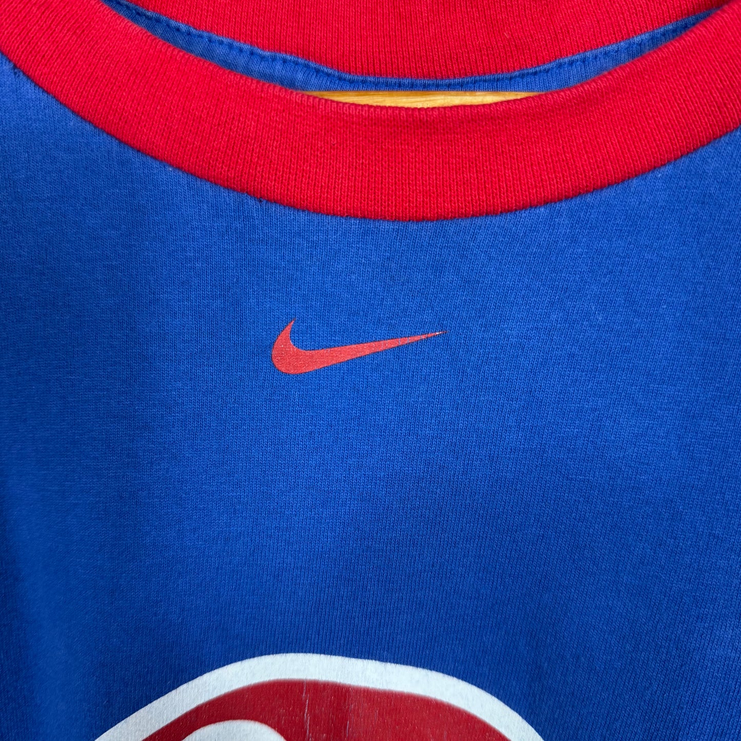Nike Chicago Cubs MLB Blue T-Shirt Size L
