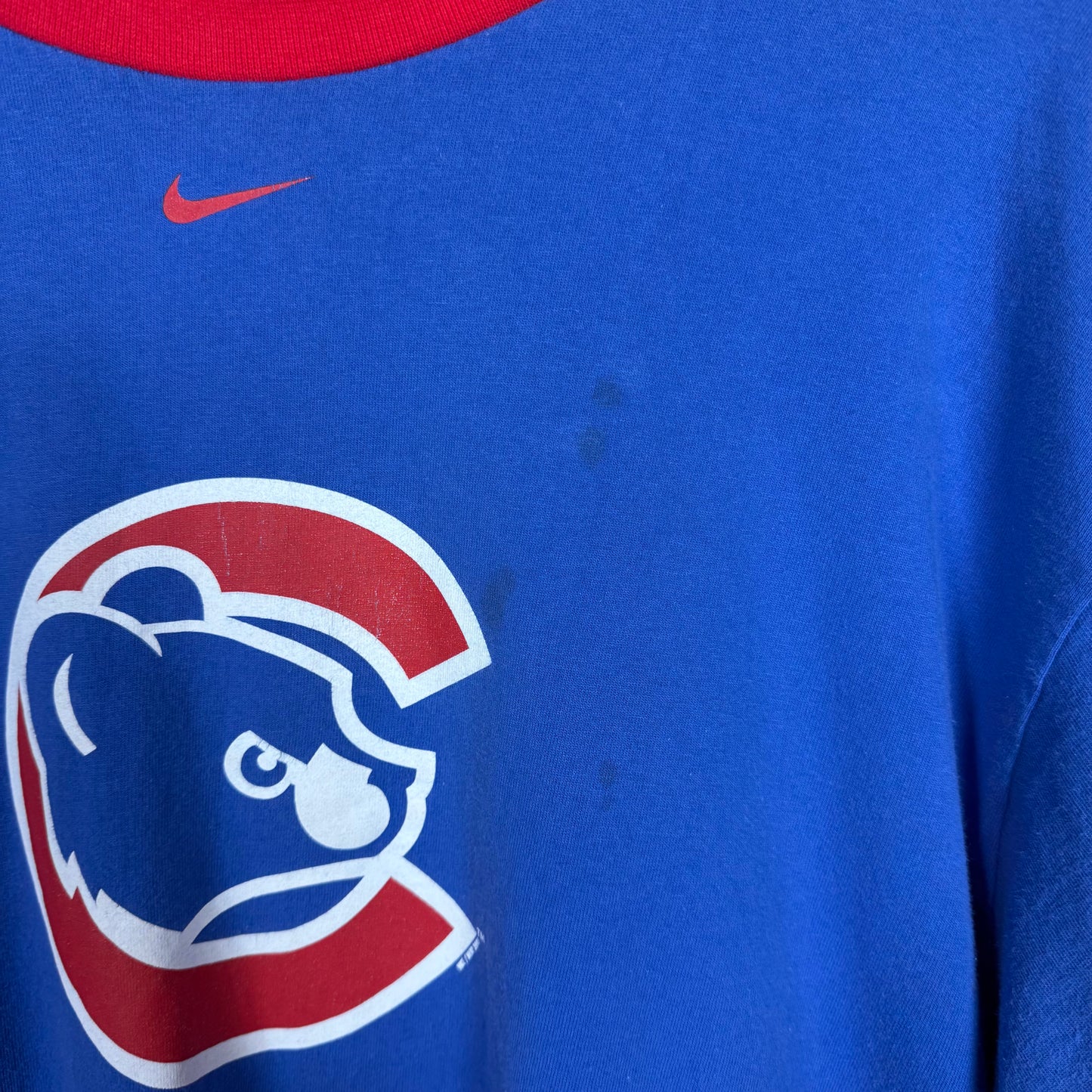 Nike Chicago Cubs MLB Blue T-Shirt Size L