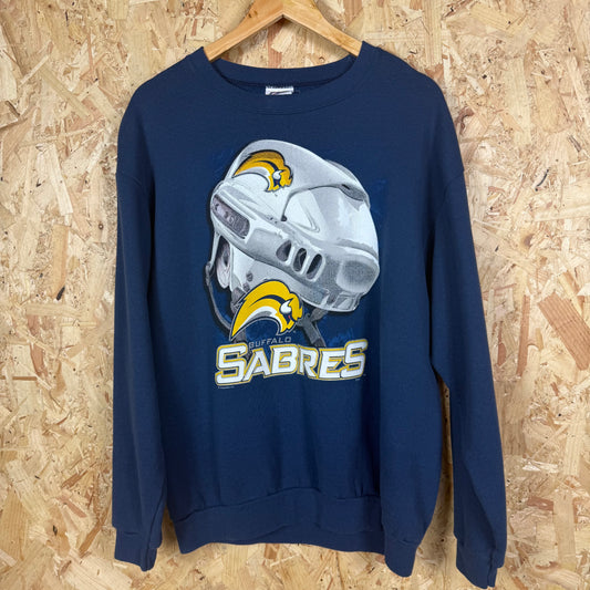Buffalo Sabers Blue Sweatshirt Size L