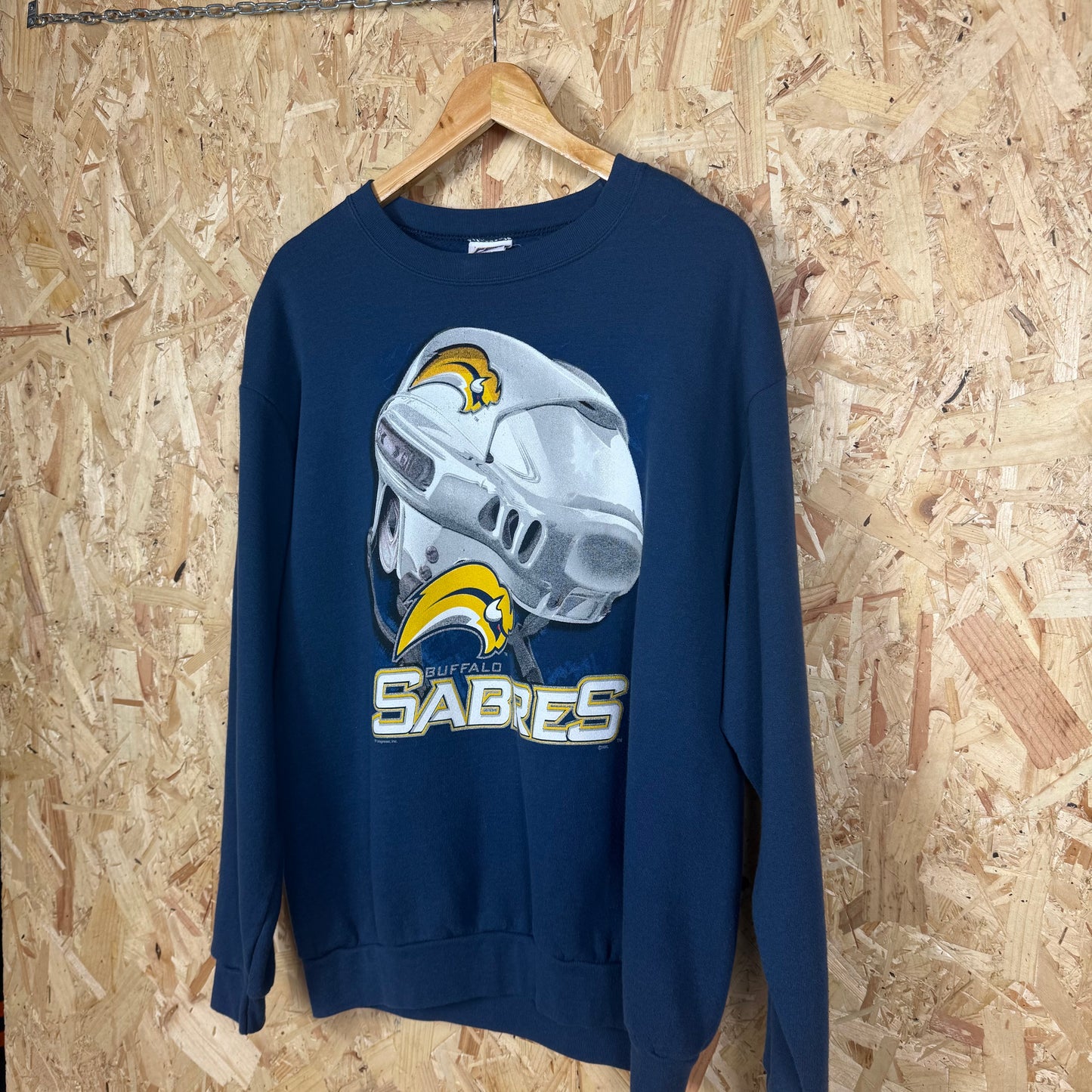 Buffalo Sabers Blue Sweatshirt Size L