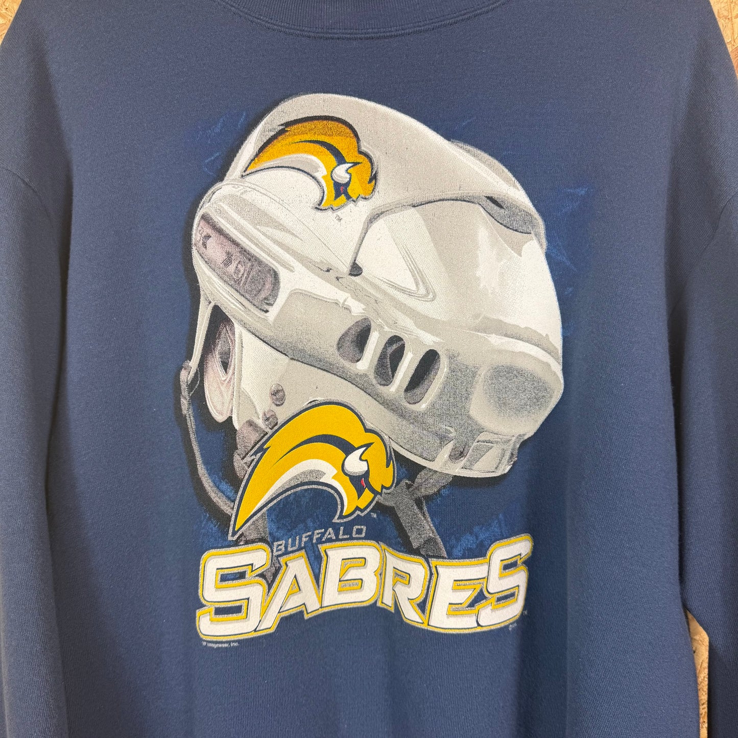 Buffalo Sabers Blue Sweatshirt Size L