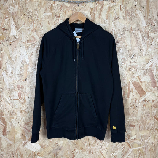 Carhartt Black Zip Up Hoodie Size S/M