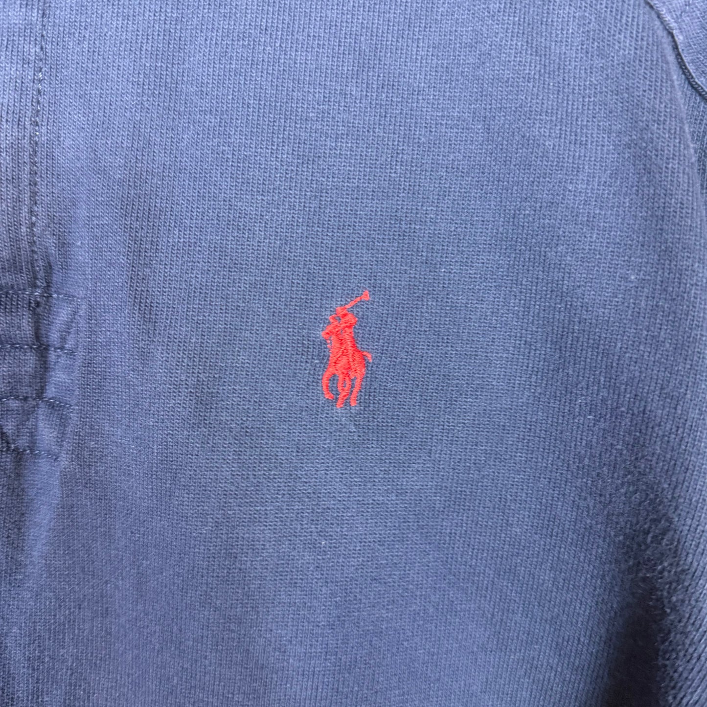 Polo Ralph Lauren Navy Rugby Shirt Size M
