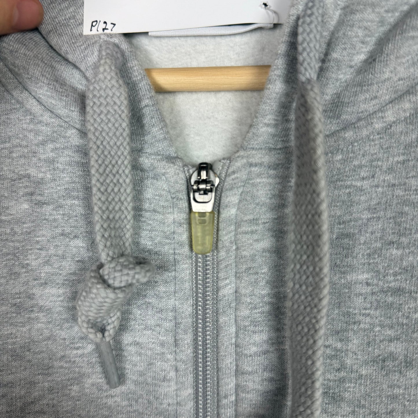 Lacoste Sport Grey Zip Up Hoodie Size XL
