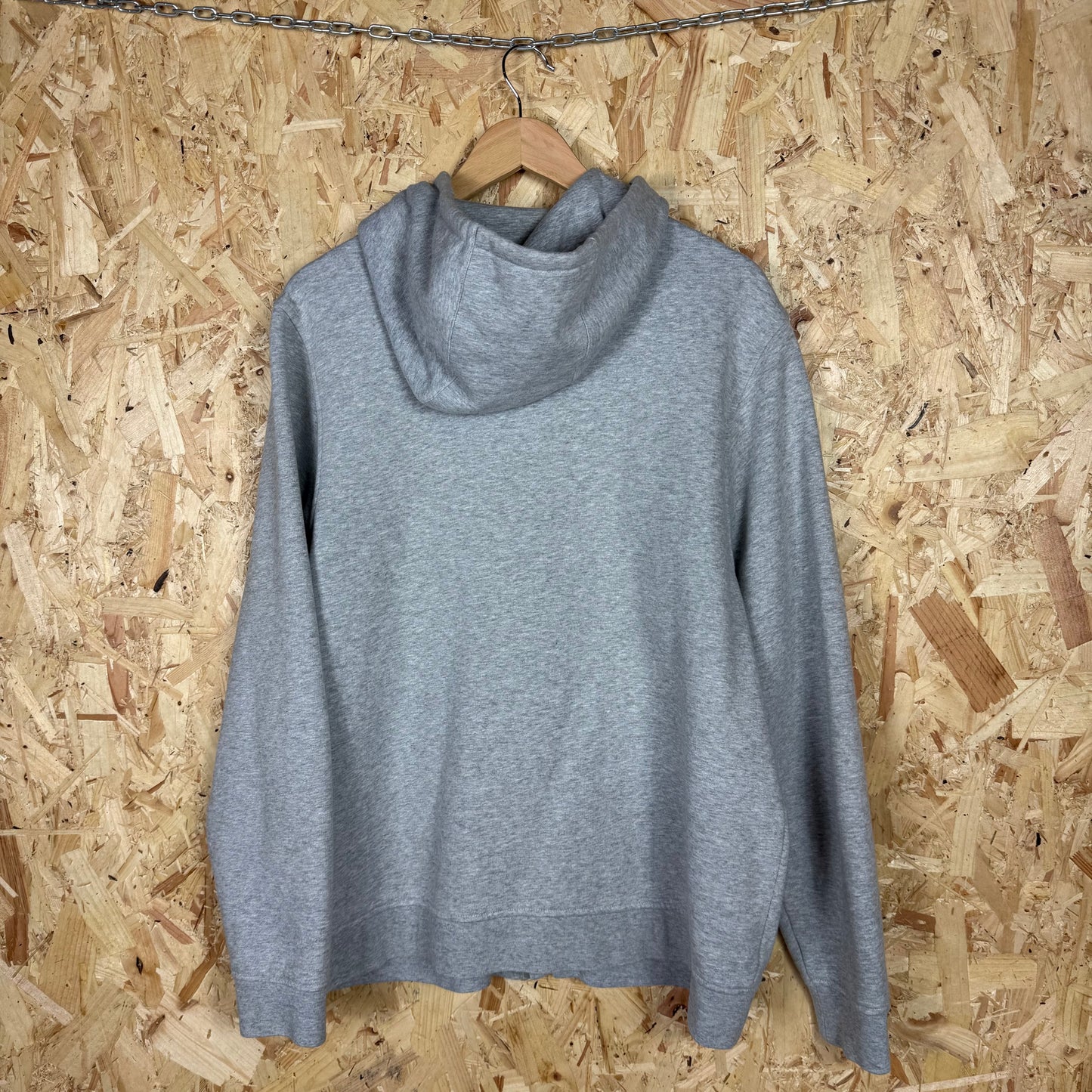 Lacoste Sport Grey Zip Up Hoodie Size XL