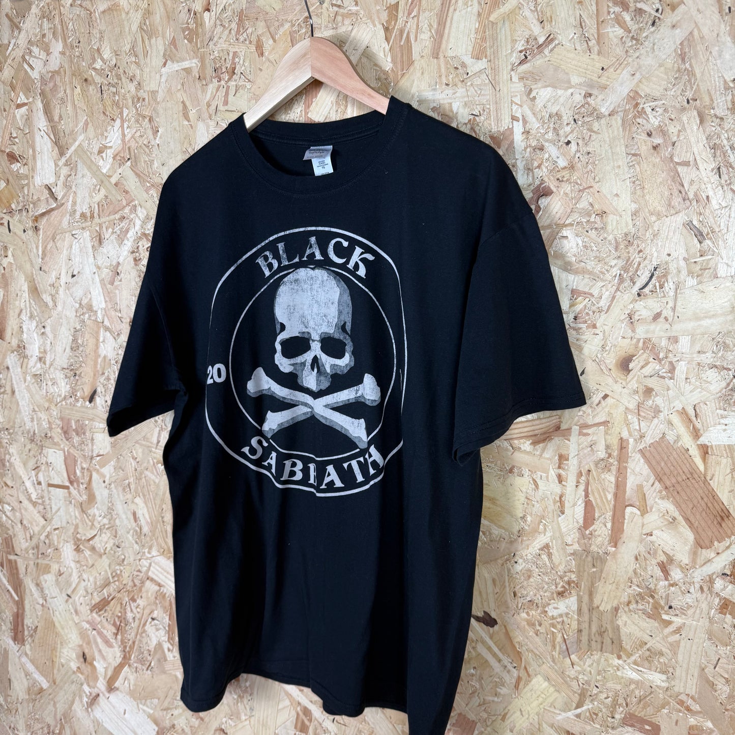 Black Sabbath 2013 Tour Black Skull T-Shirt Size XL