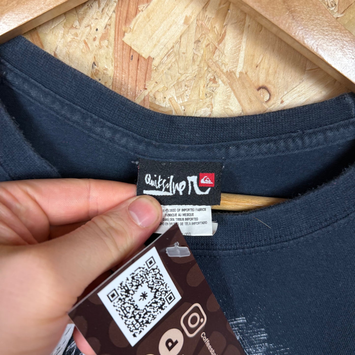 Quicksilver Y2K Navy T-Shirt Size XL