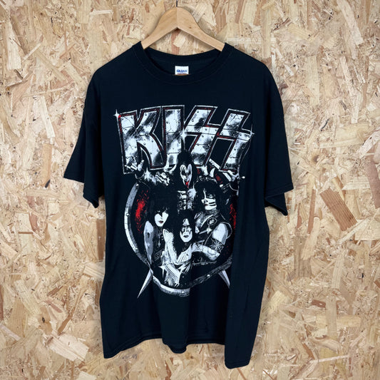KISS Monsters Tour 2013 Black Graphic T-Shirt Size XL