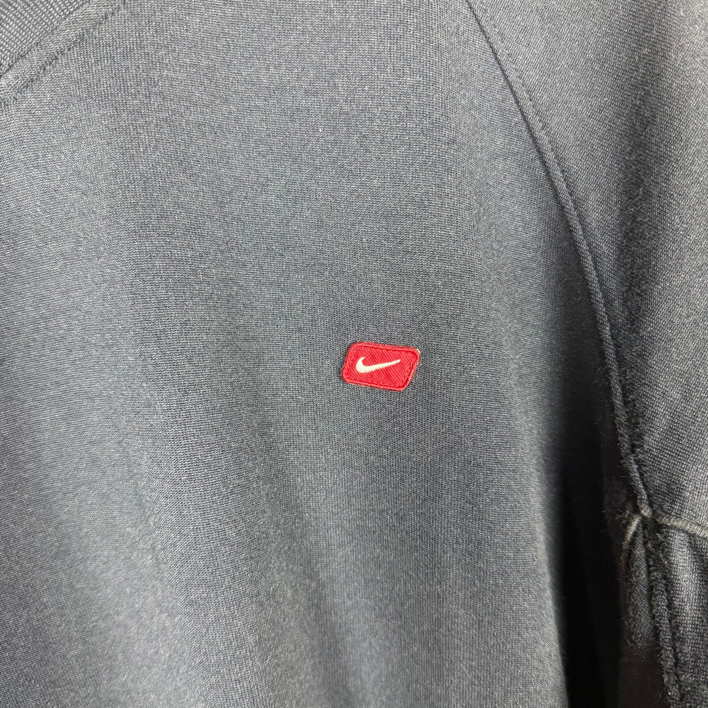 Nike Vintage Black V-Neck T-Shirt Size XL