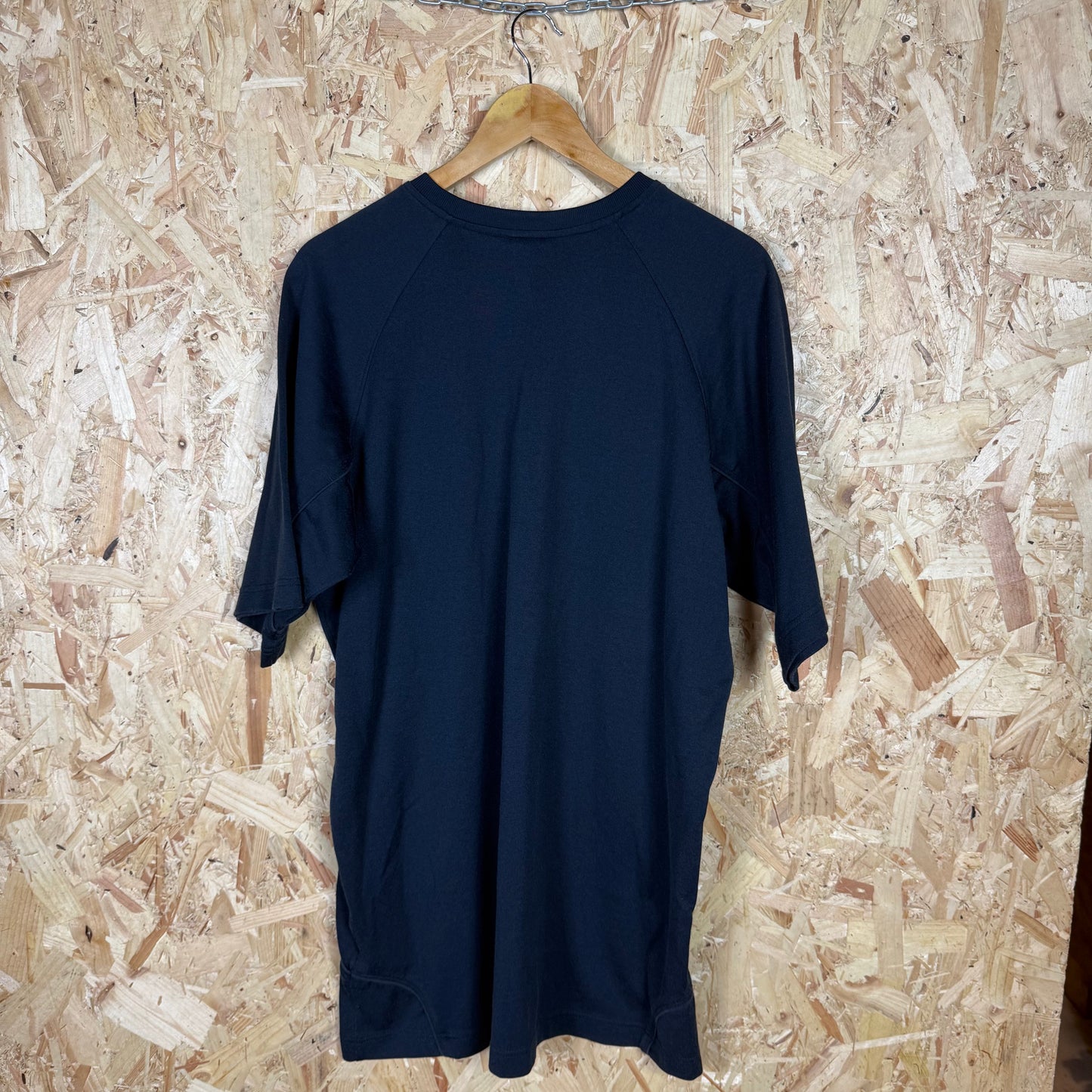 Nike Vintage Black V-Neck T-Shirt Size XL