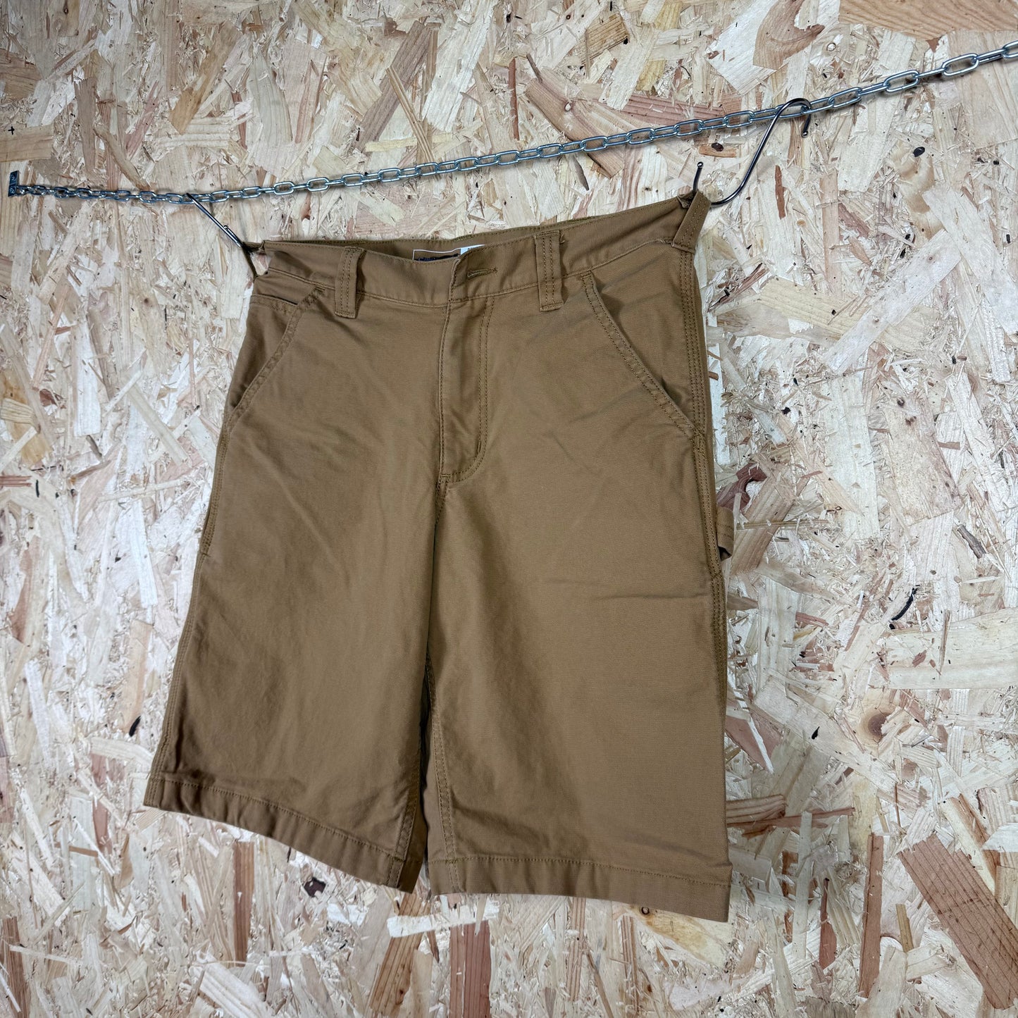 Carhartt Carpenter Camel Workwear Shorts Relaxed Fit W30