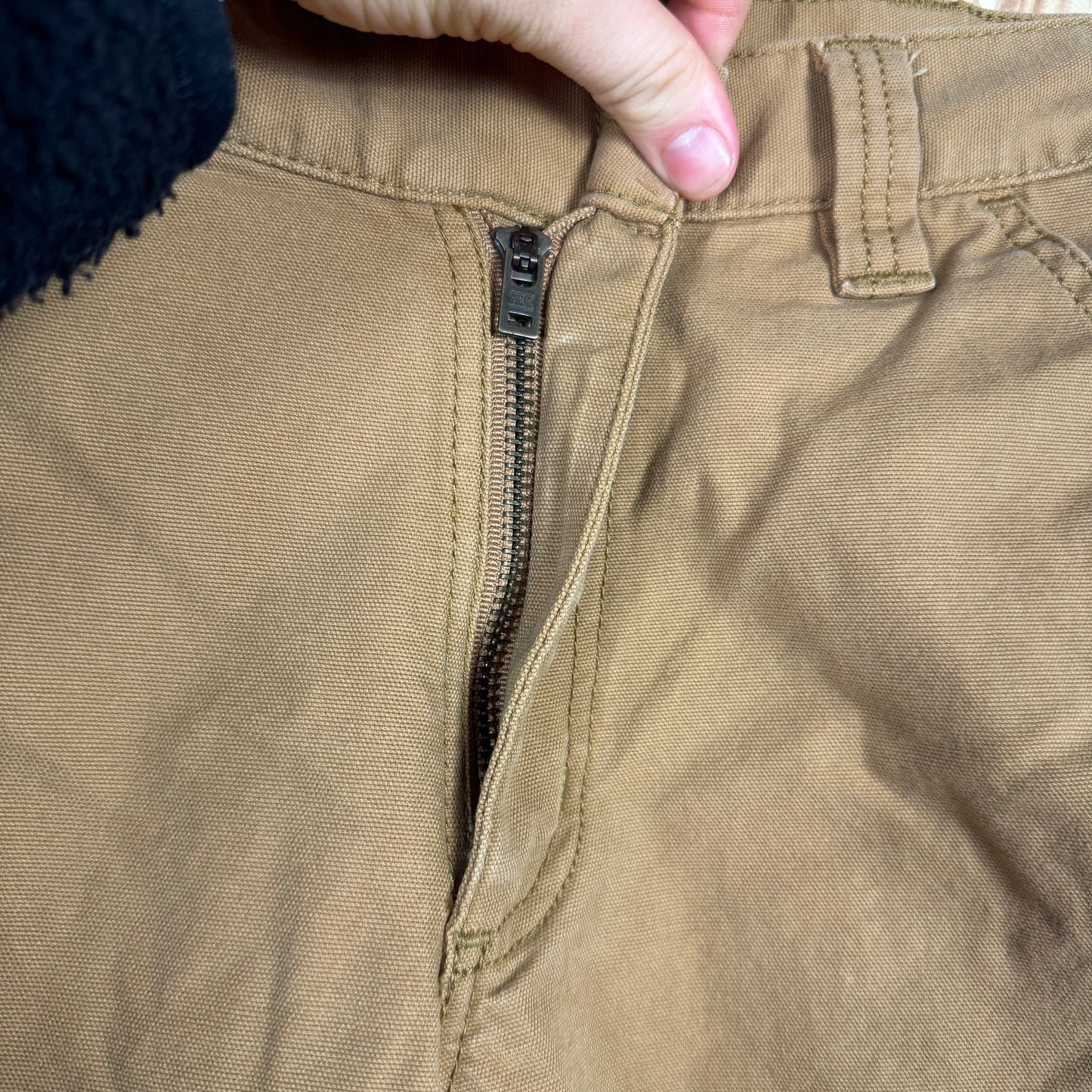 Carhartt Carpenter Camel Workwear Shorts Relaxed Fit W30