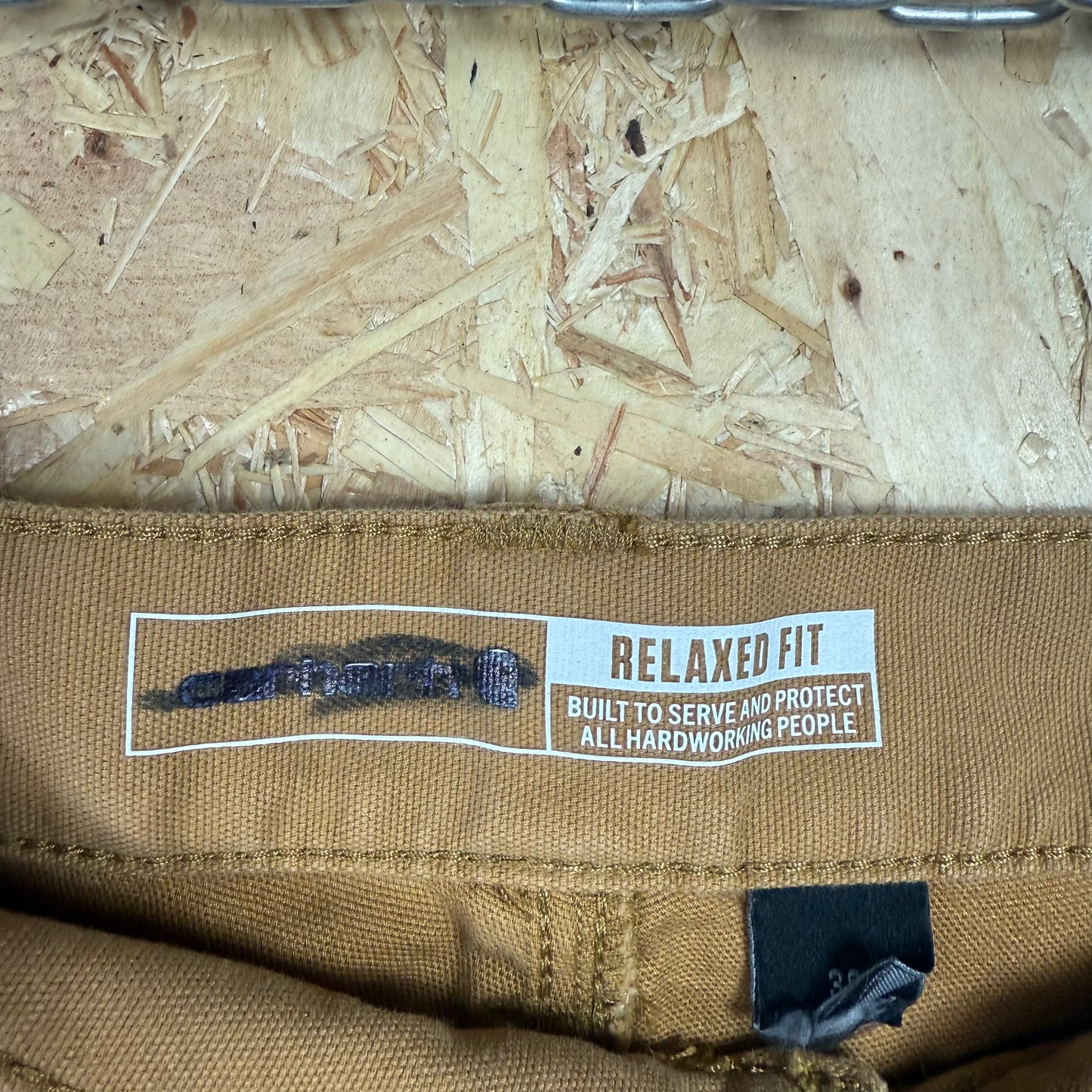 Carhartt Carpenter Camel Workwear Shorts Relaxed Fit W30