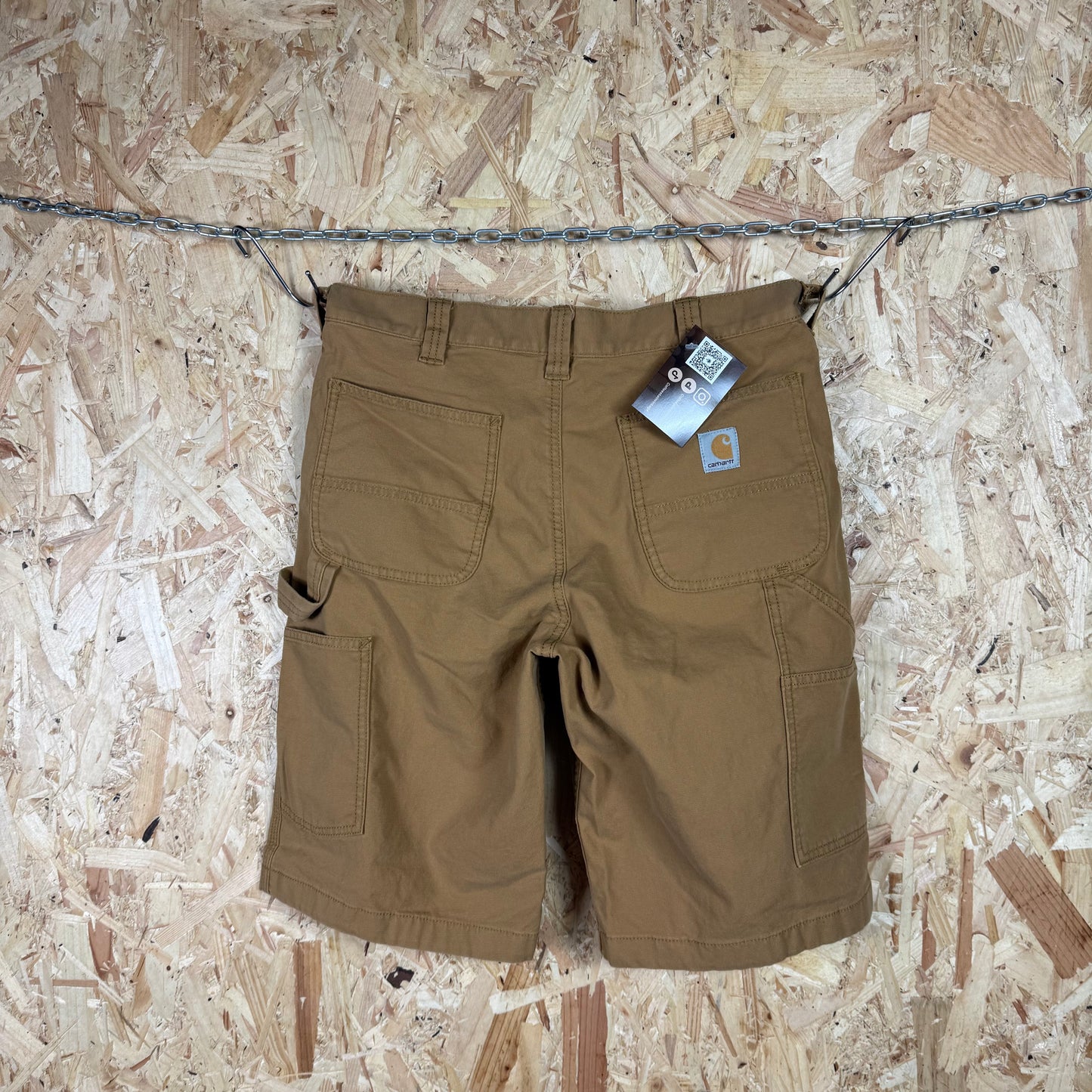 Carhartt Carpenter Camel Workwear Shorts Relaxed Fit W30